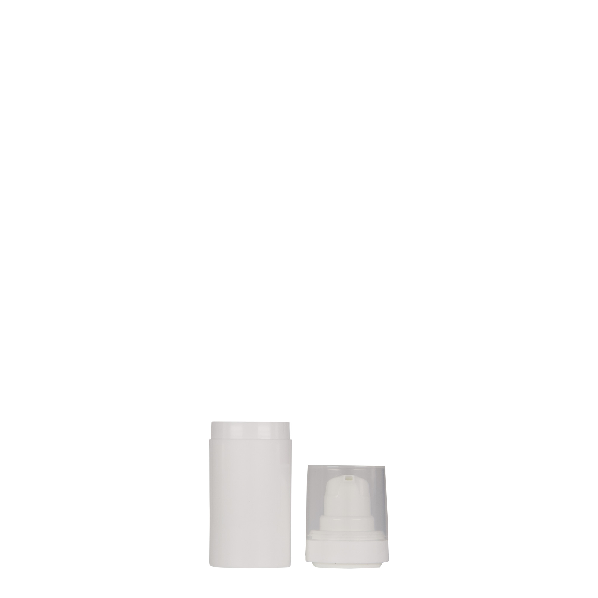 15 ml Airless Dispenser 'Micro', PP-kunststof, wit