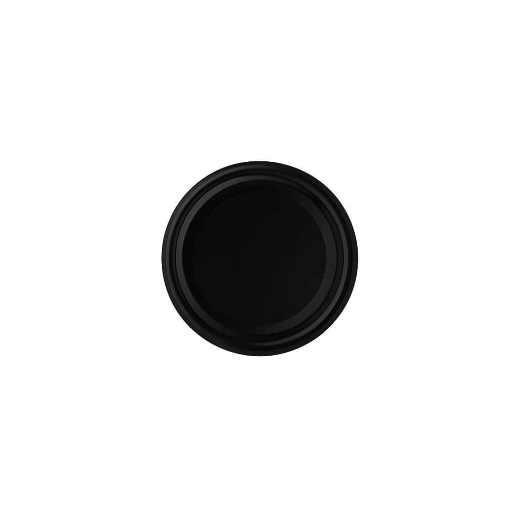 Twist-offdeksel, blik, zwart, voor monding: TO 53