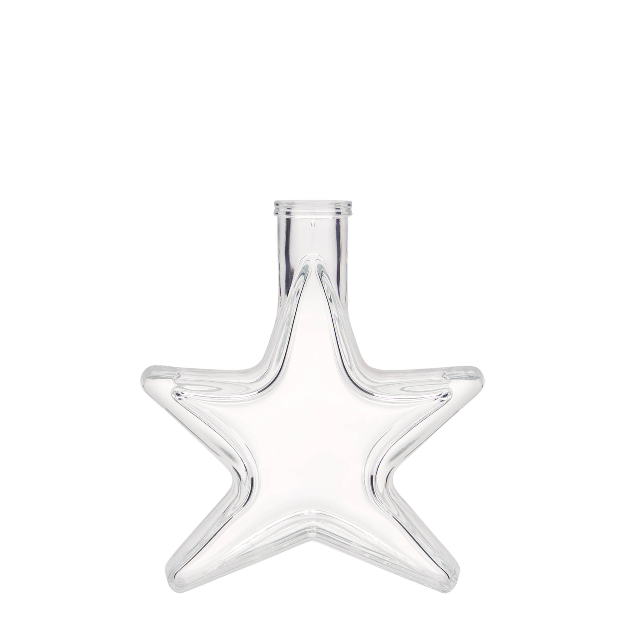 100 ml glazen fles 'Ster', opening: kurk 100 ml glazen fles 'Ster', opening: kurk