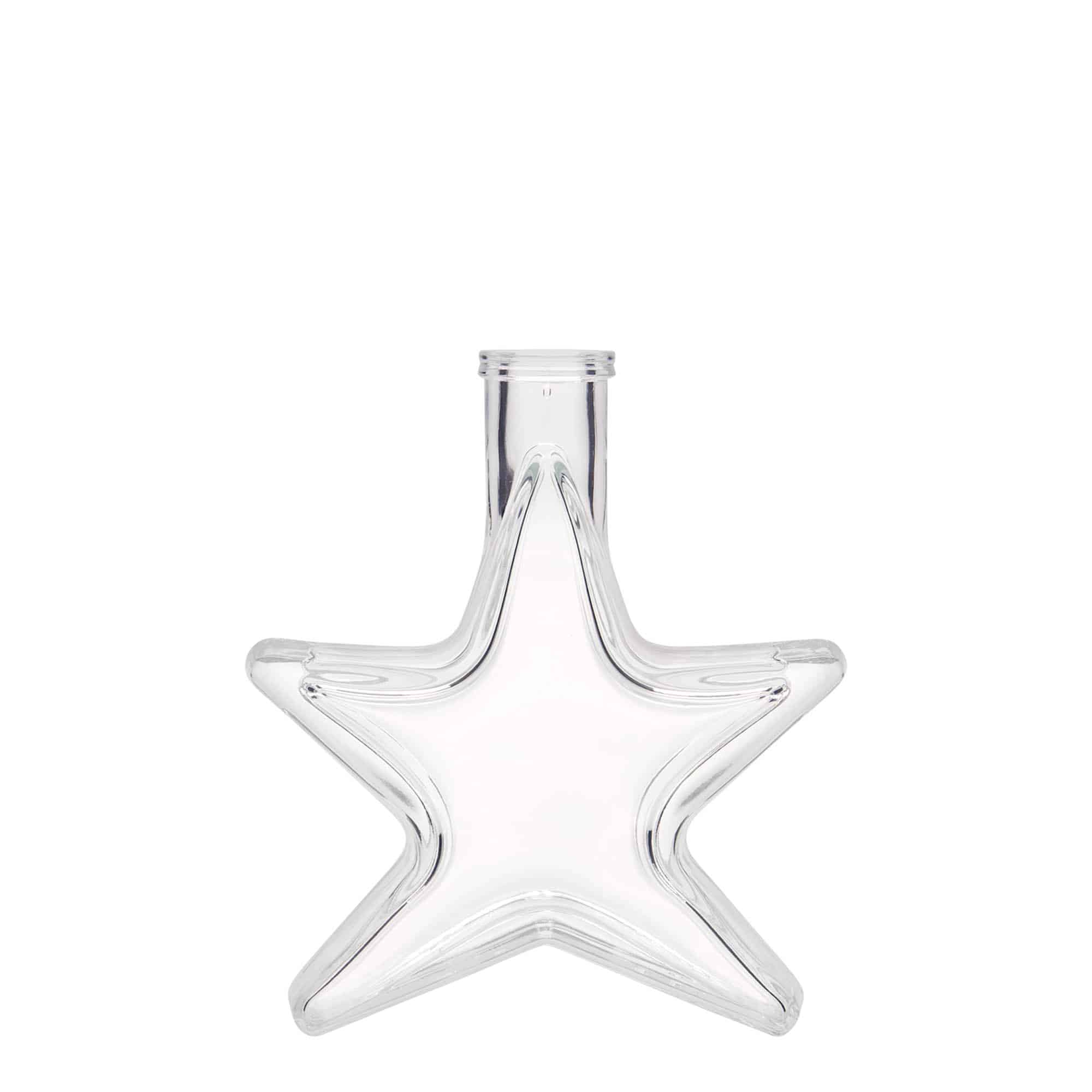 100 ml glazen fles 'Ster', opening: kurk