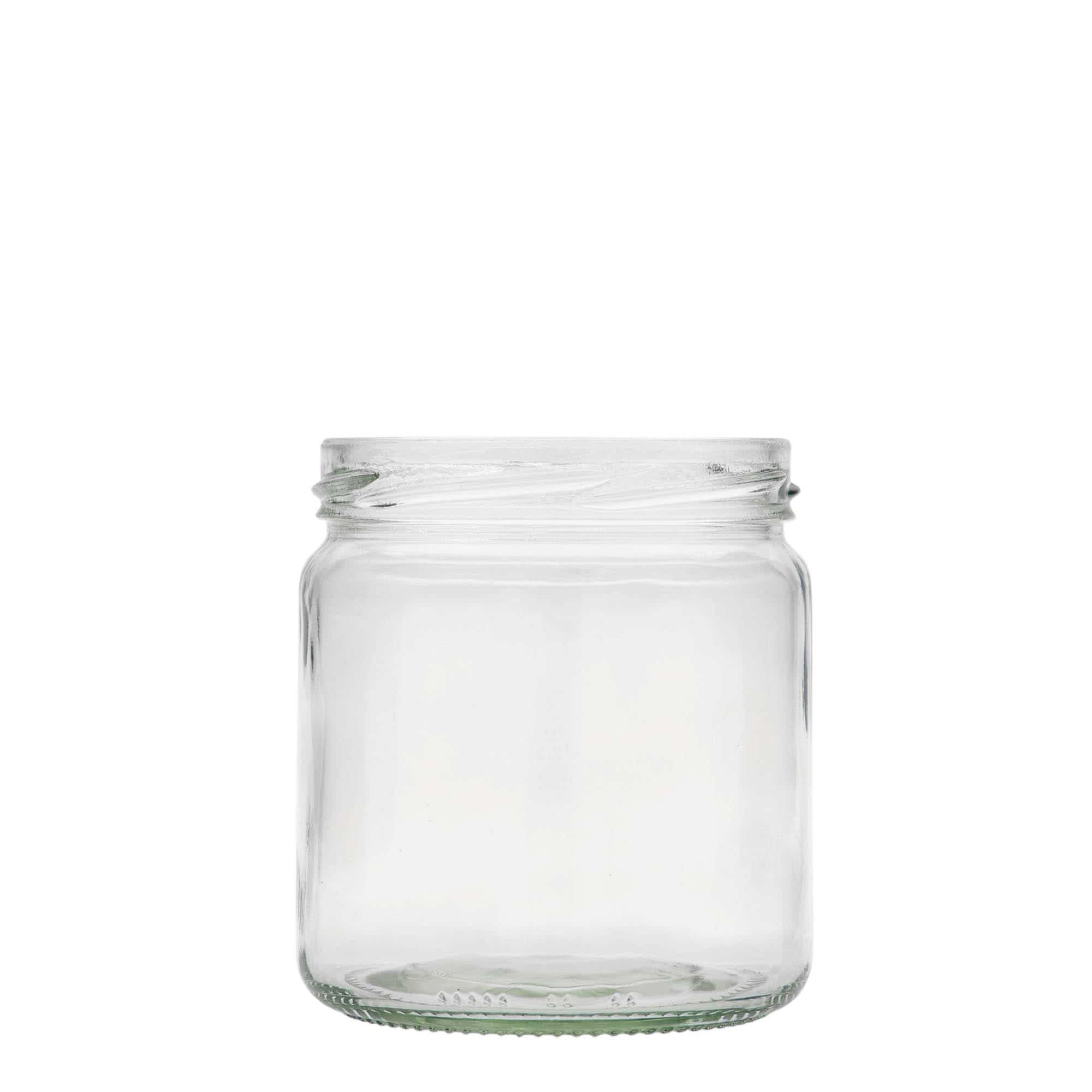 Ronde pot, 405 ml, monding: twist-off (TO 82) Ronde pot, 405 ml, monding: twist-off (TO 82)