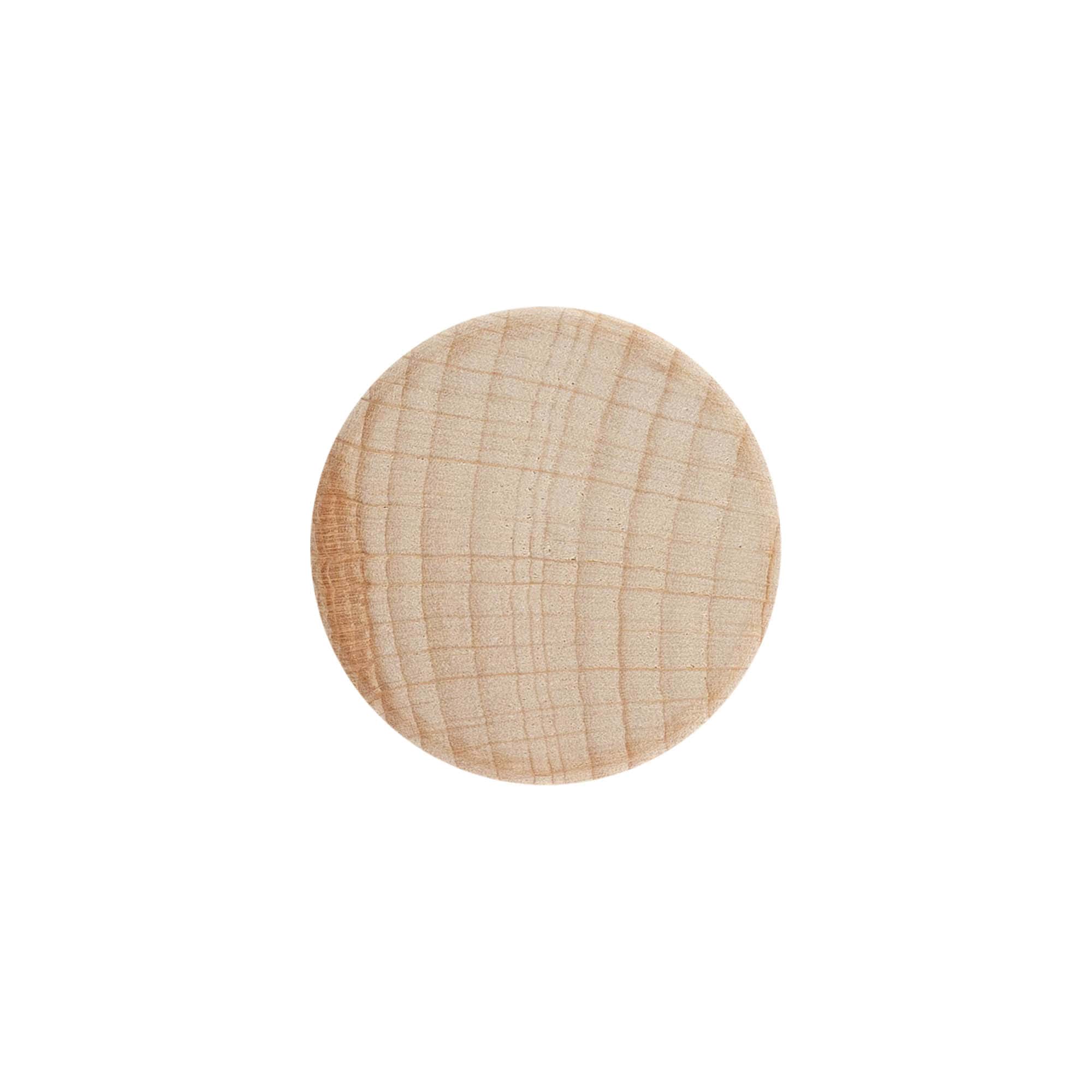 Schroefdop, hout, beige, voor opening: GPI 33/400