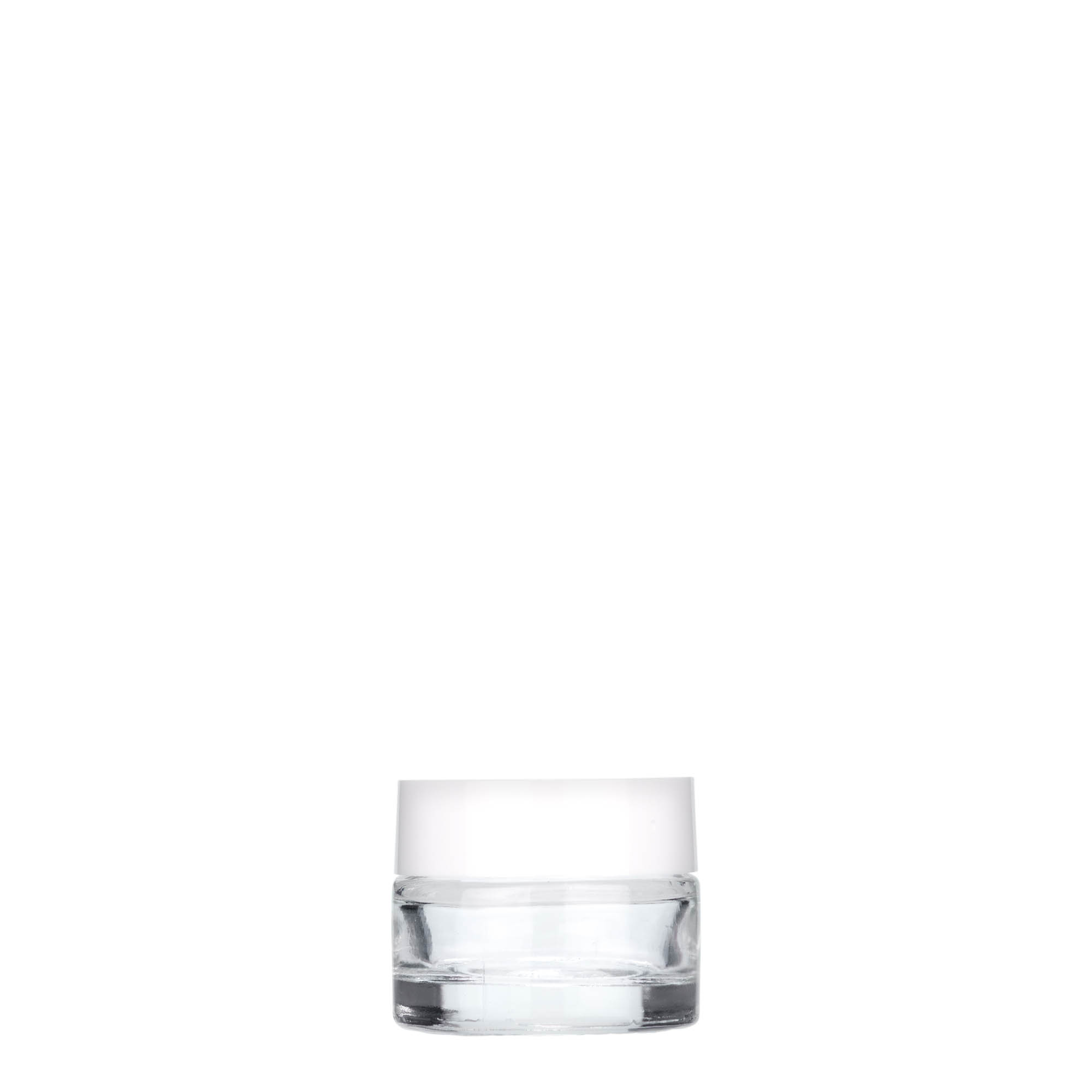 5 ml potje 'Beauty', glas, opening: schroefdop