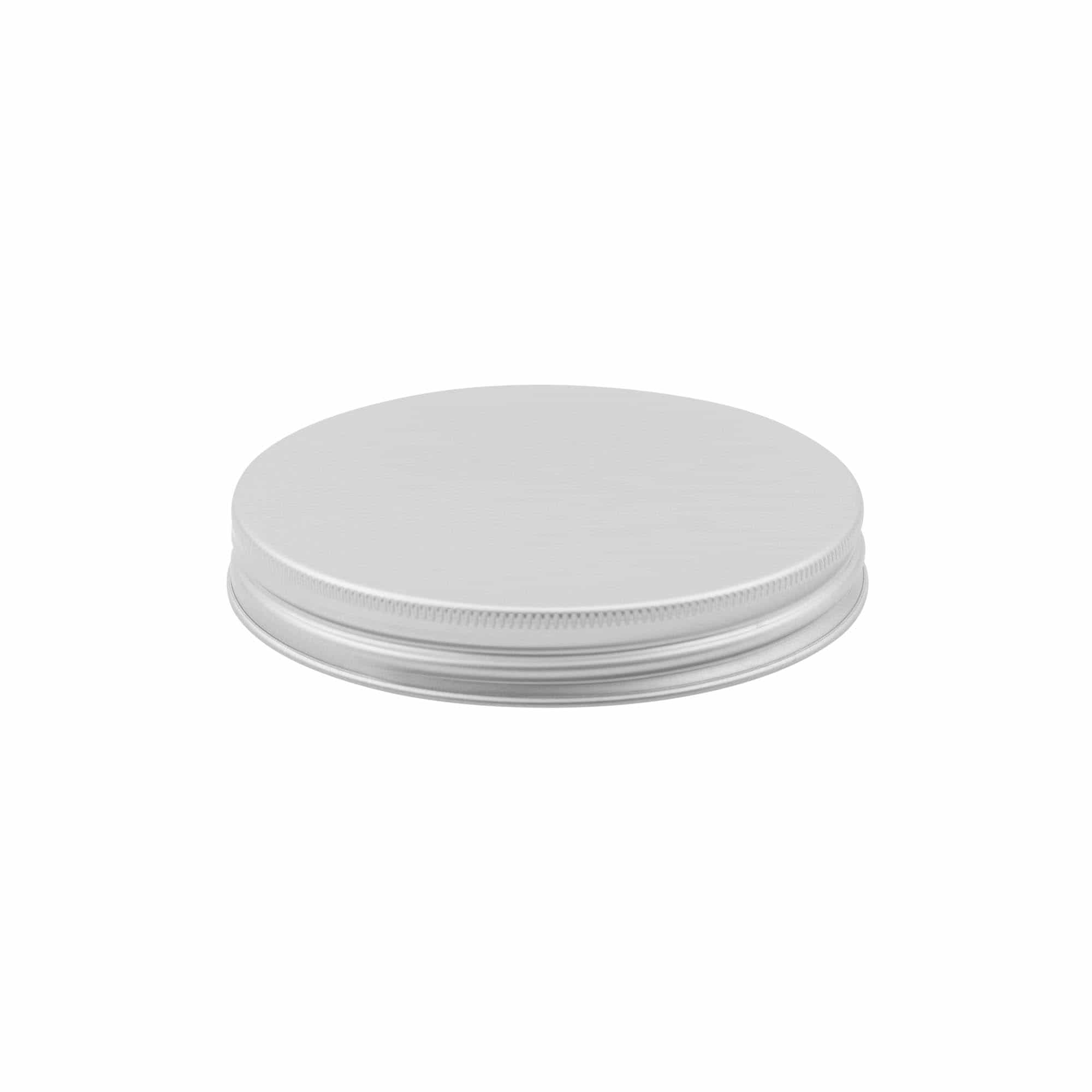 Schroefdop, aluminium, zilver, voor opening: 100/400