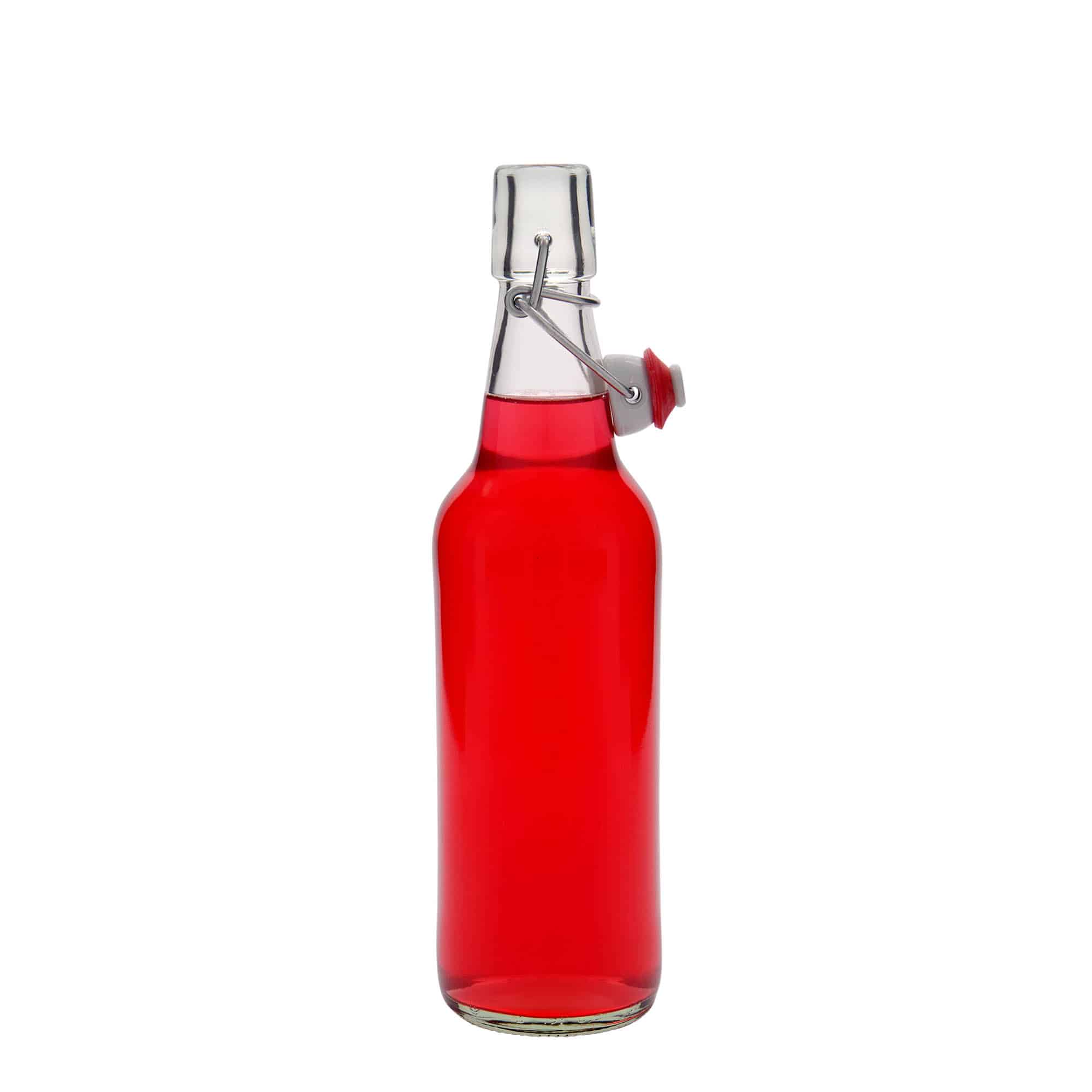500 ml bierfles, glas, monding: beugelsluiting