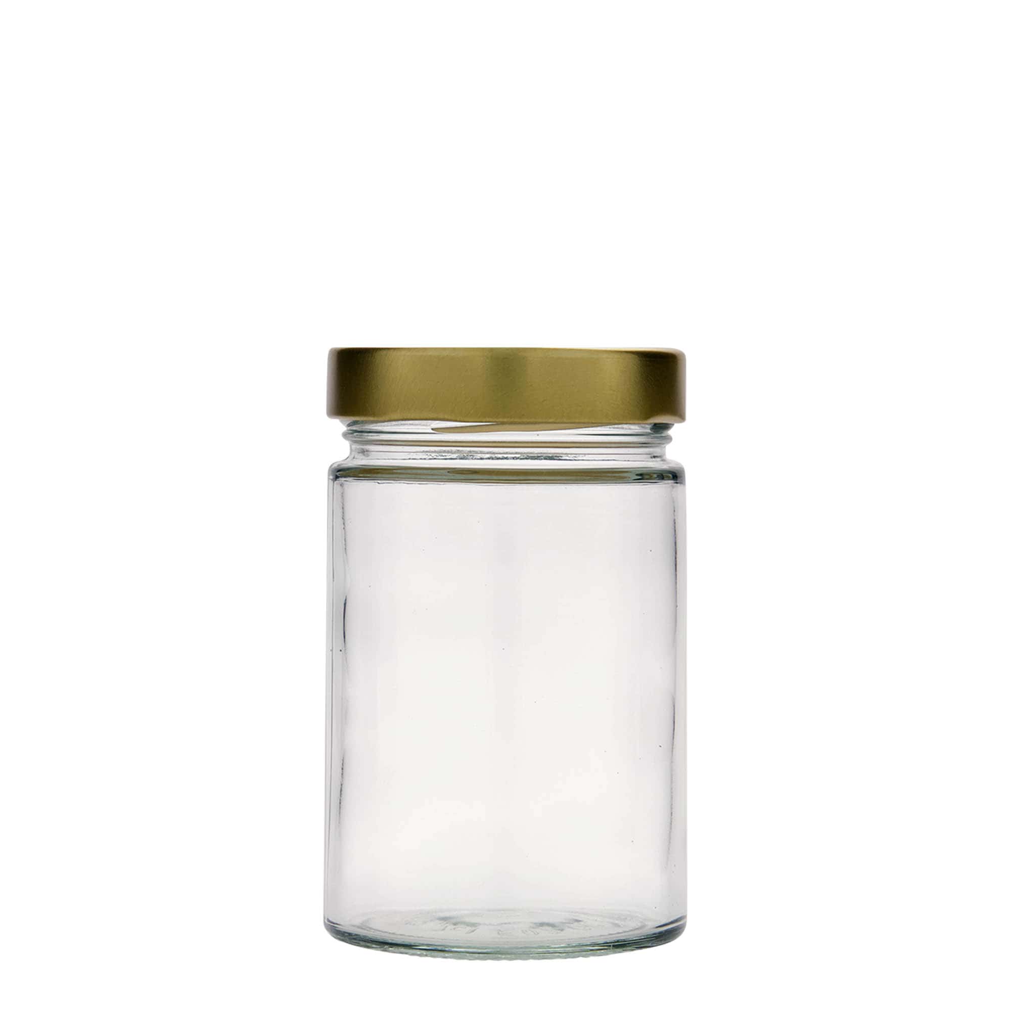 327 ml ronde glazen pot 'Aurora', opening: Deep-Twist-Off (DTO 66)