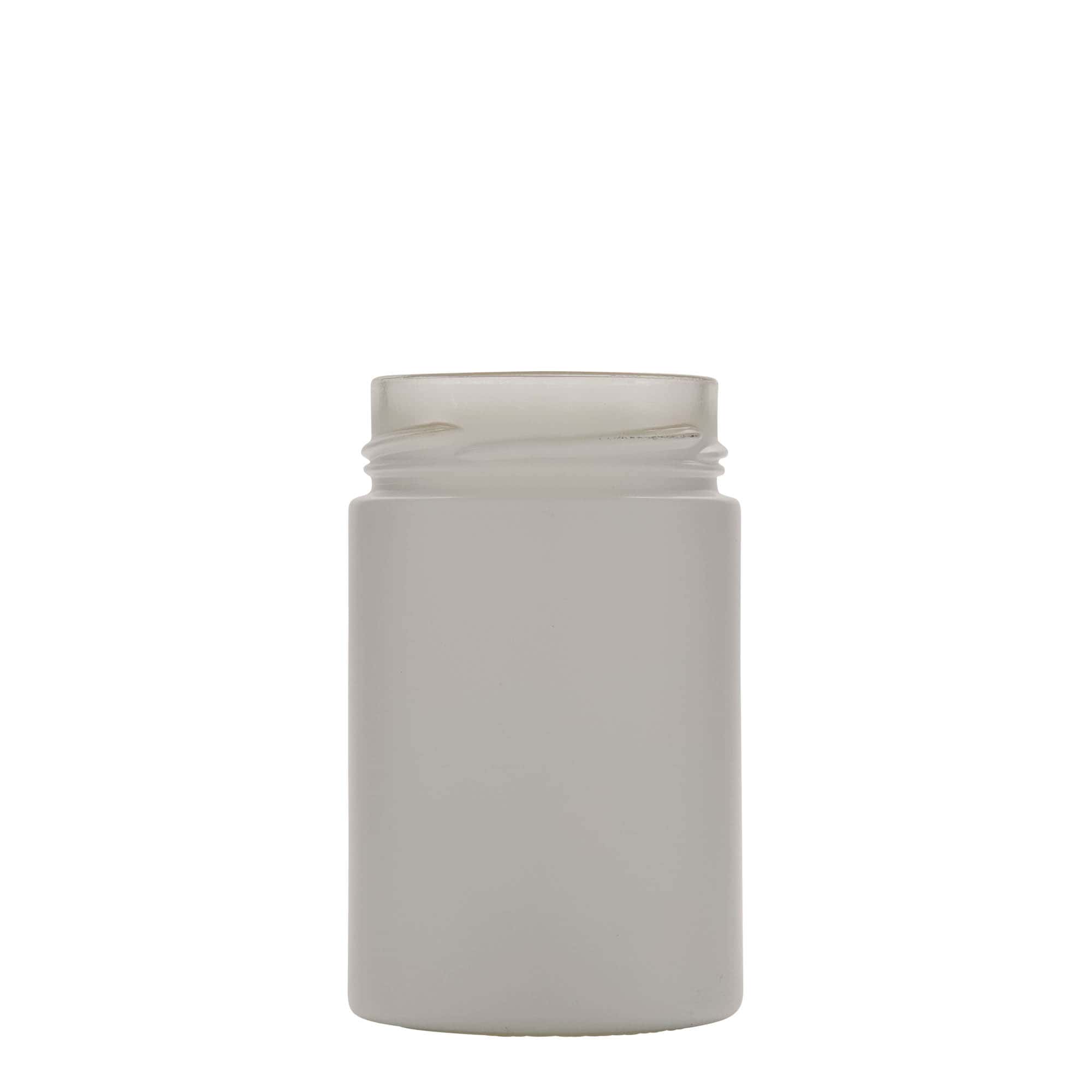 327 ml ronde glas 'Aurora', wit, opening: Deep-Twist-Off (DTO 66) 327 ml ronde glas 'Aurora', wit, opening: Deep-Twist-Off (DTO 66)