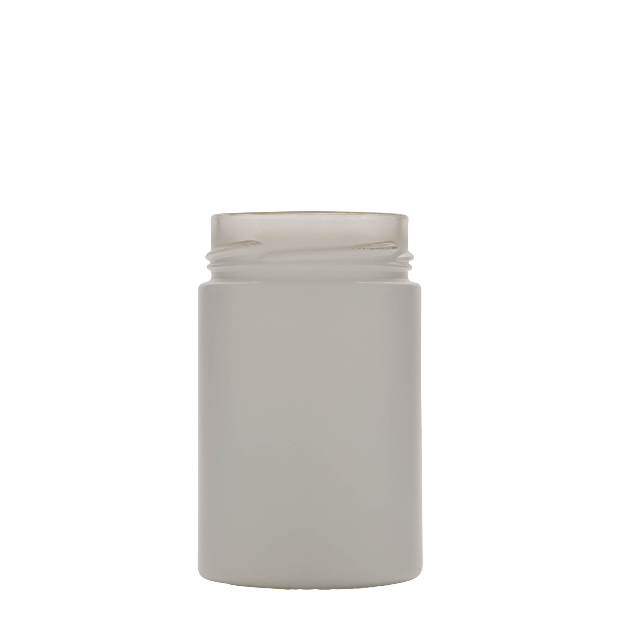 327 ml ronde glas 'Aurora', wit, opening: Deep-Twist-Off (DTO 66) 327 ml ronde glas 'Aurora', wit, opening: Deep-Twist-Off (DTO 66)