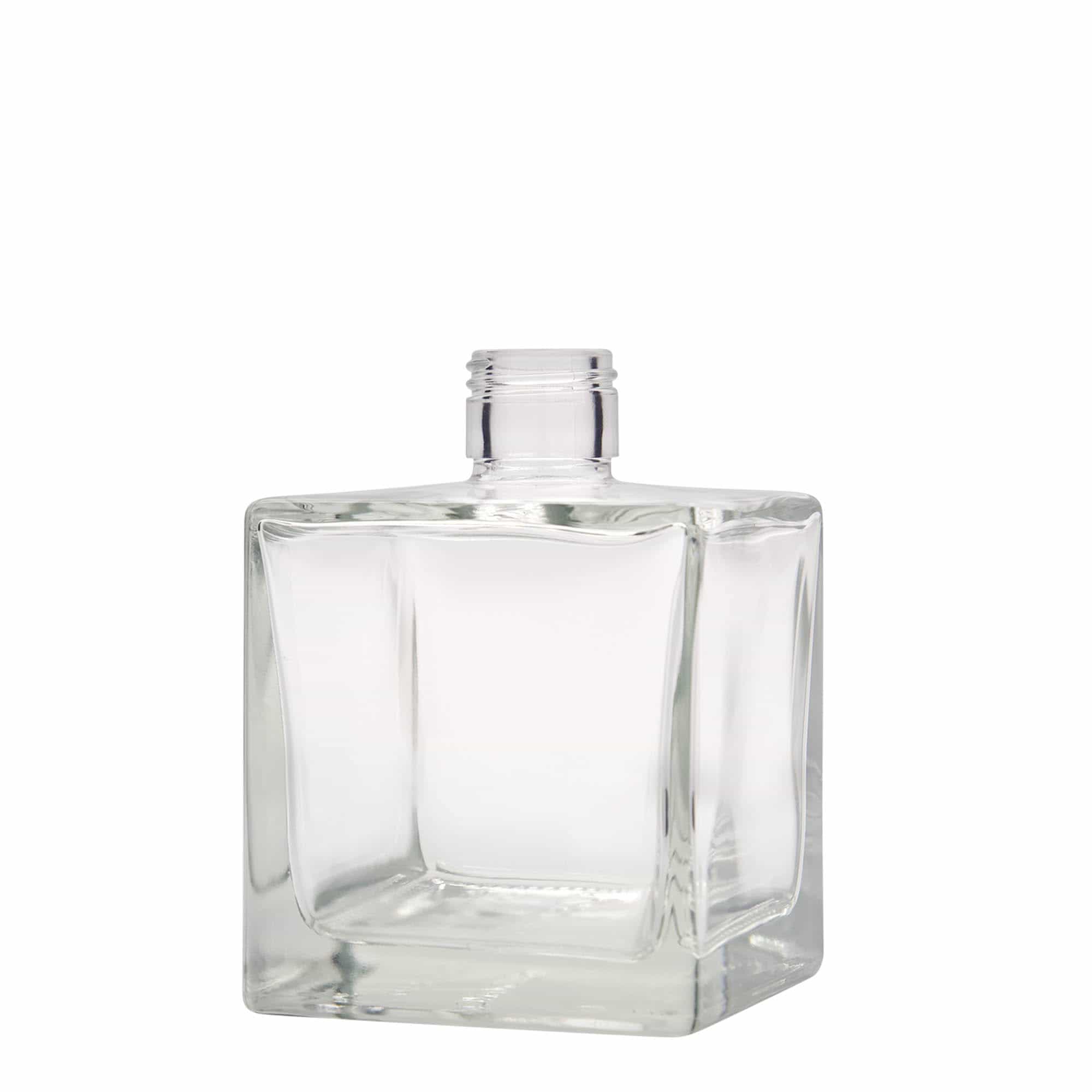 500 ml glazen fles 'Cube', vierkant, monding: PP 31,5