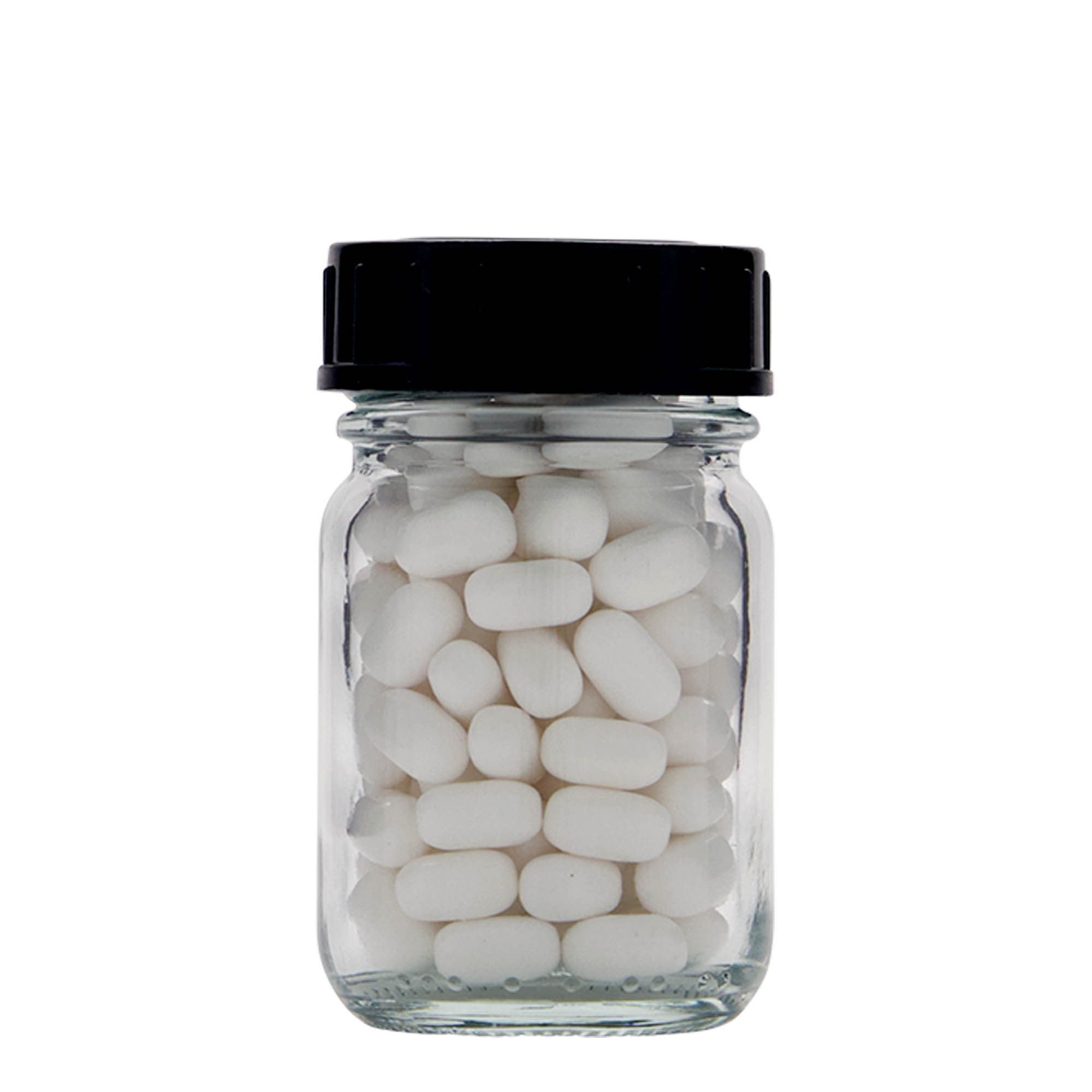 50 ml bredehalsfles, opening: DIN 40