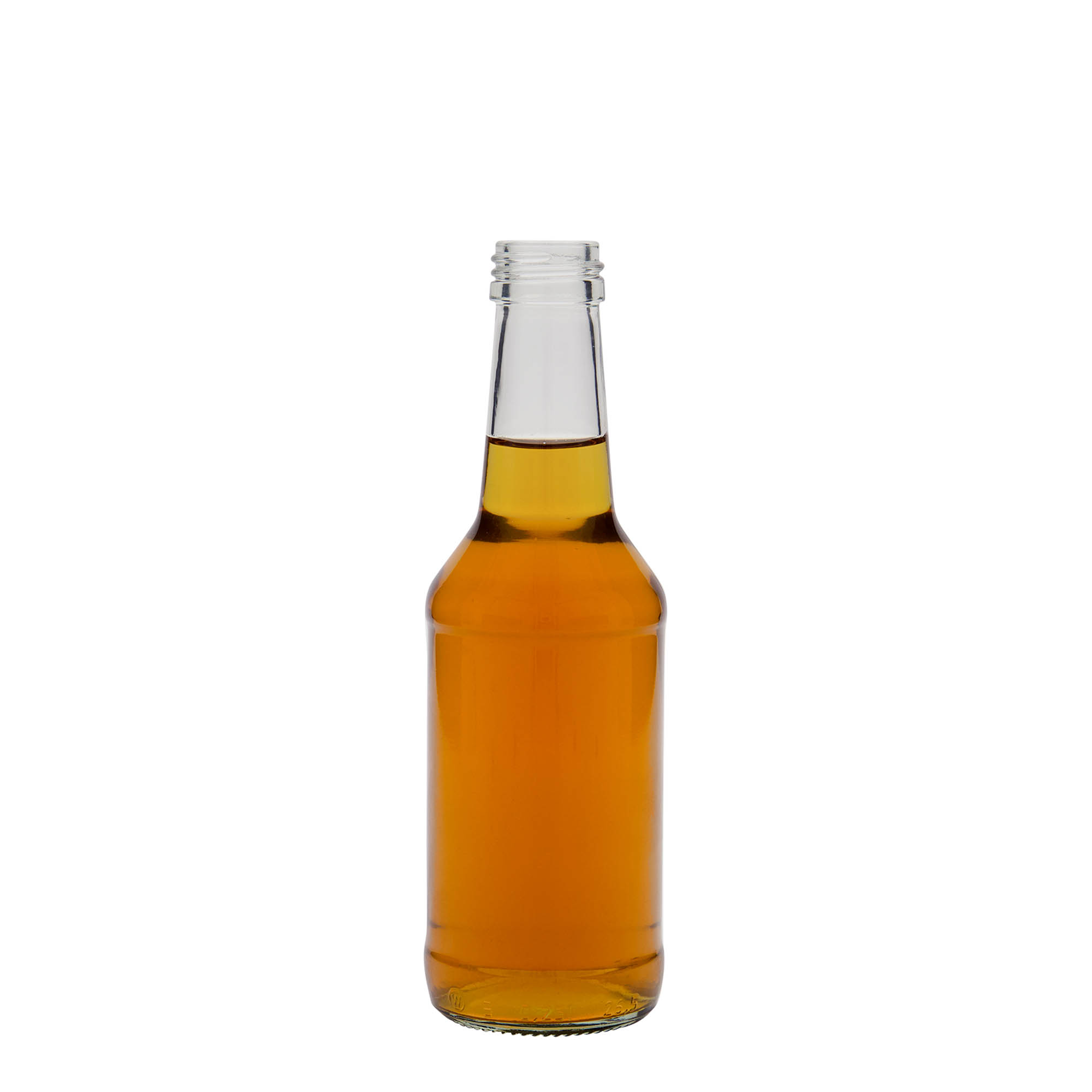 250 ml glazen fles 'Nils', opening: PP 28 250 ml glazen fles 'Nils', opening: PP 28