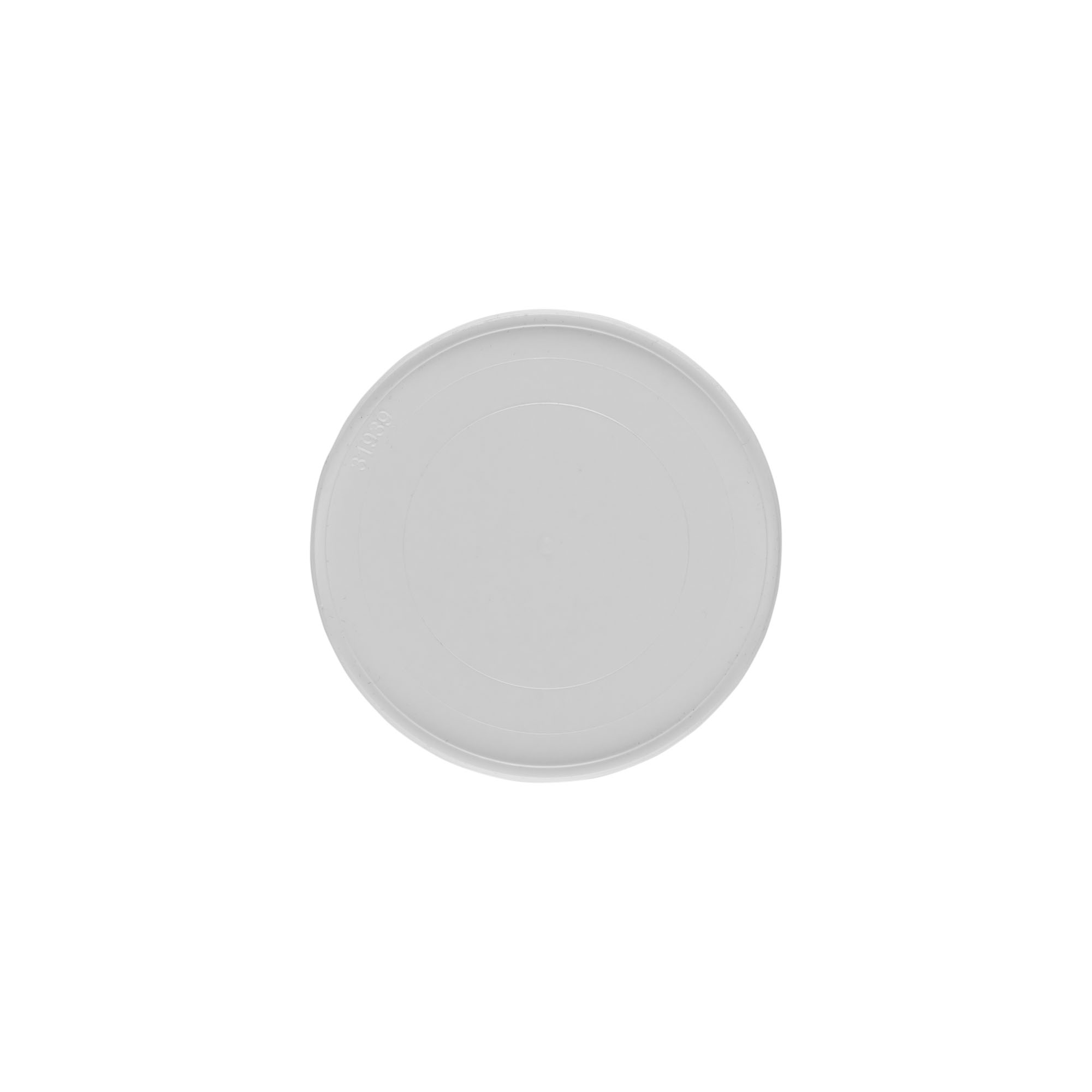 Afdekring voor 150 ml 'Bianca', PP-kunststof, wit