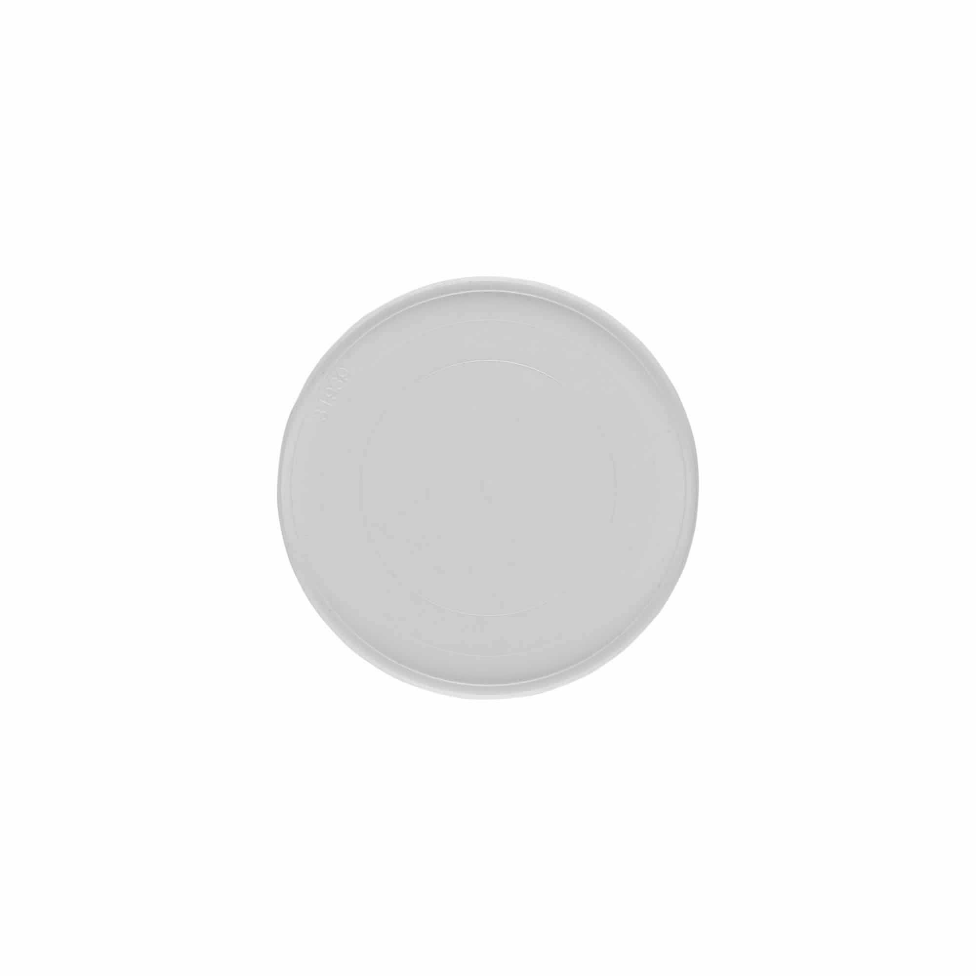 Afdekring voor 150 ml 'Bianca', PP-kunststof, wit
