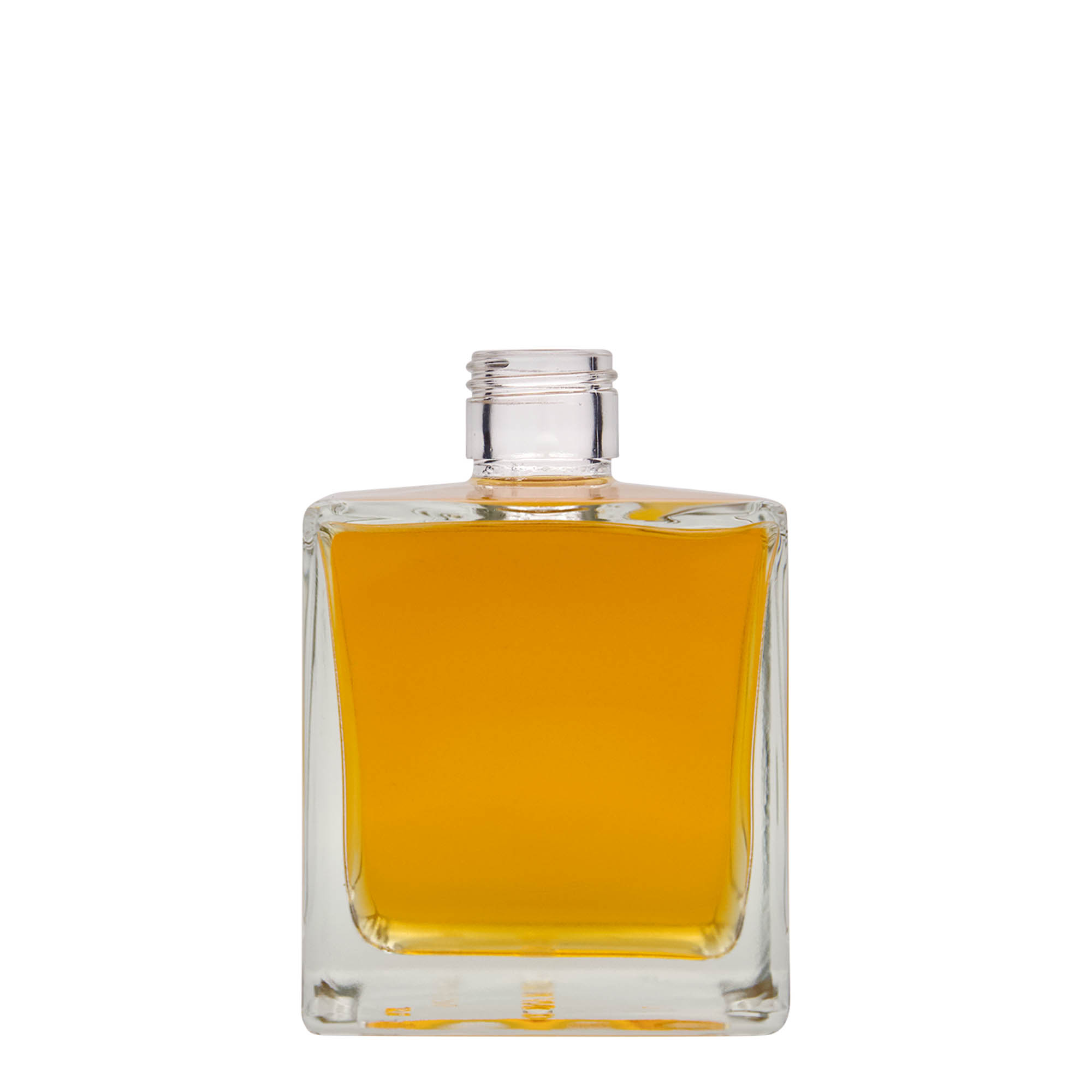 500 ml glazen fles 'Cube', vierkant, monding: PP 31,5 500 ml glazen fles 'Cube', vierkant, monding: PP 31,5