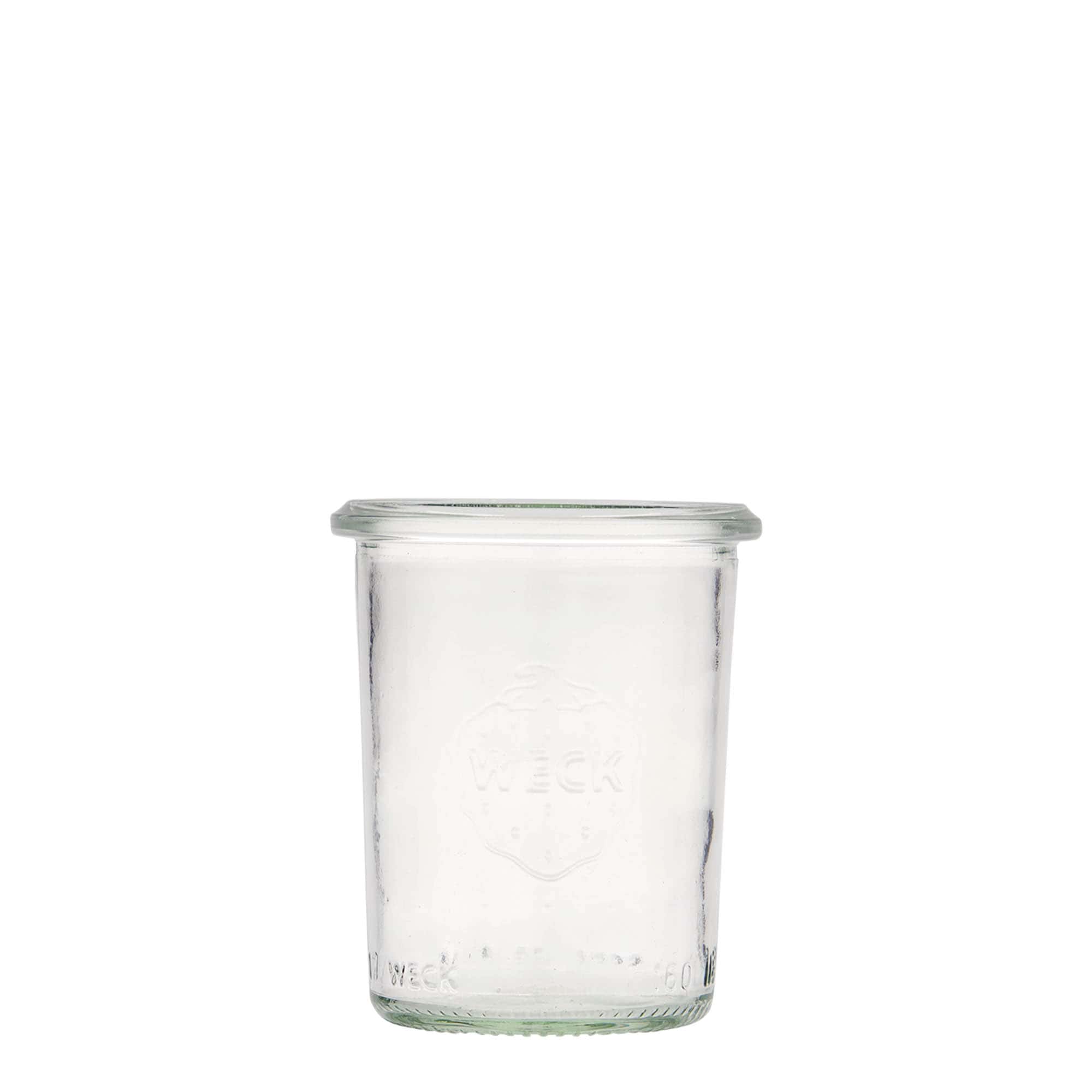 160 ml WECK-stortglas, opening: ronde rand