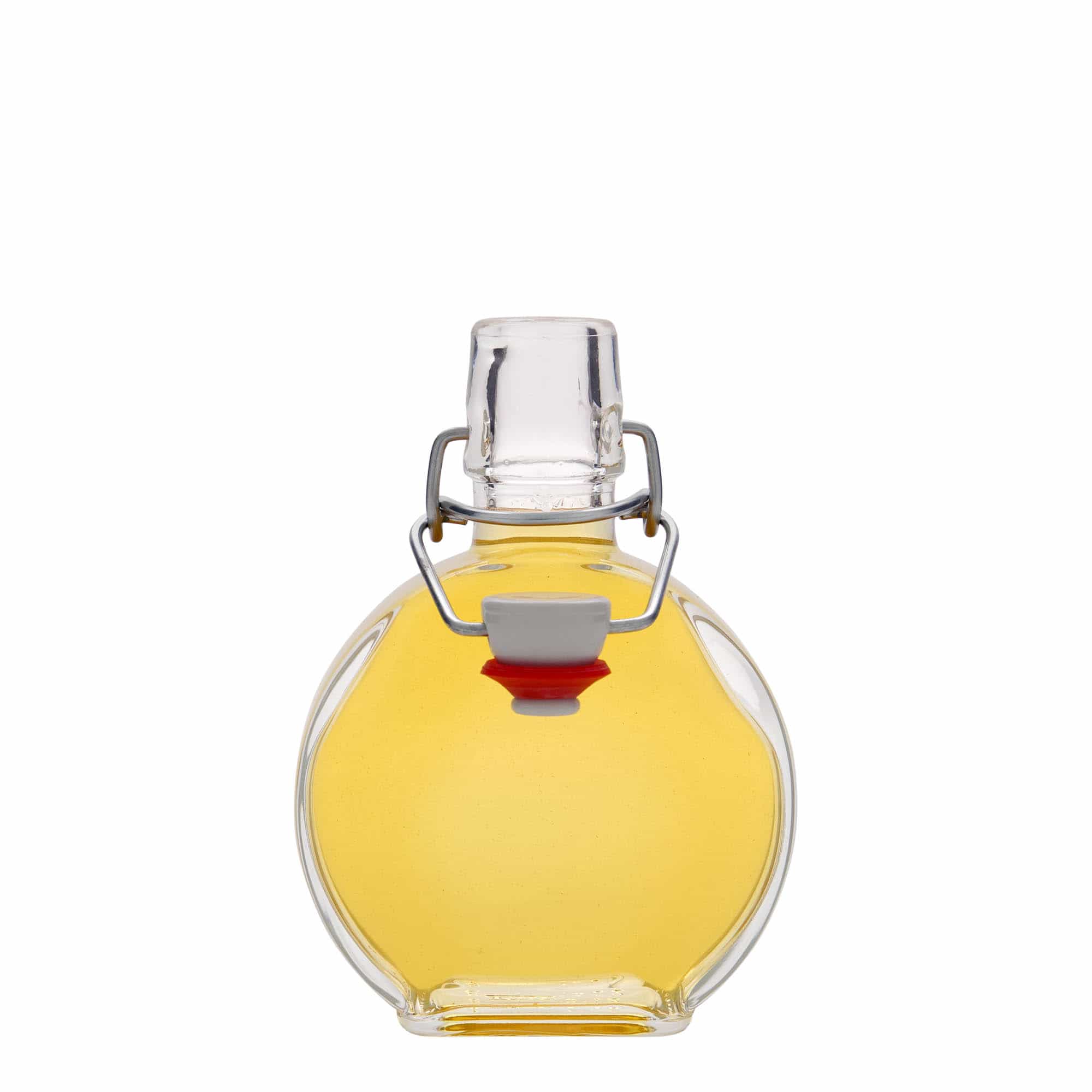 200 ml glazen fles 'Sensatione', rechthoekig, opening: beugelstop