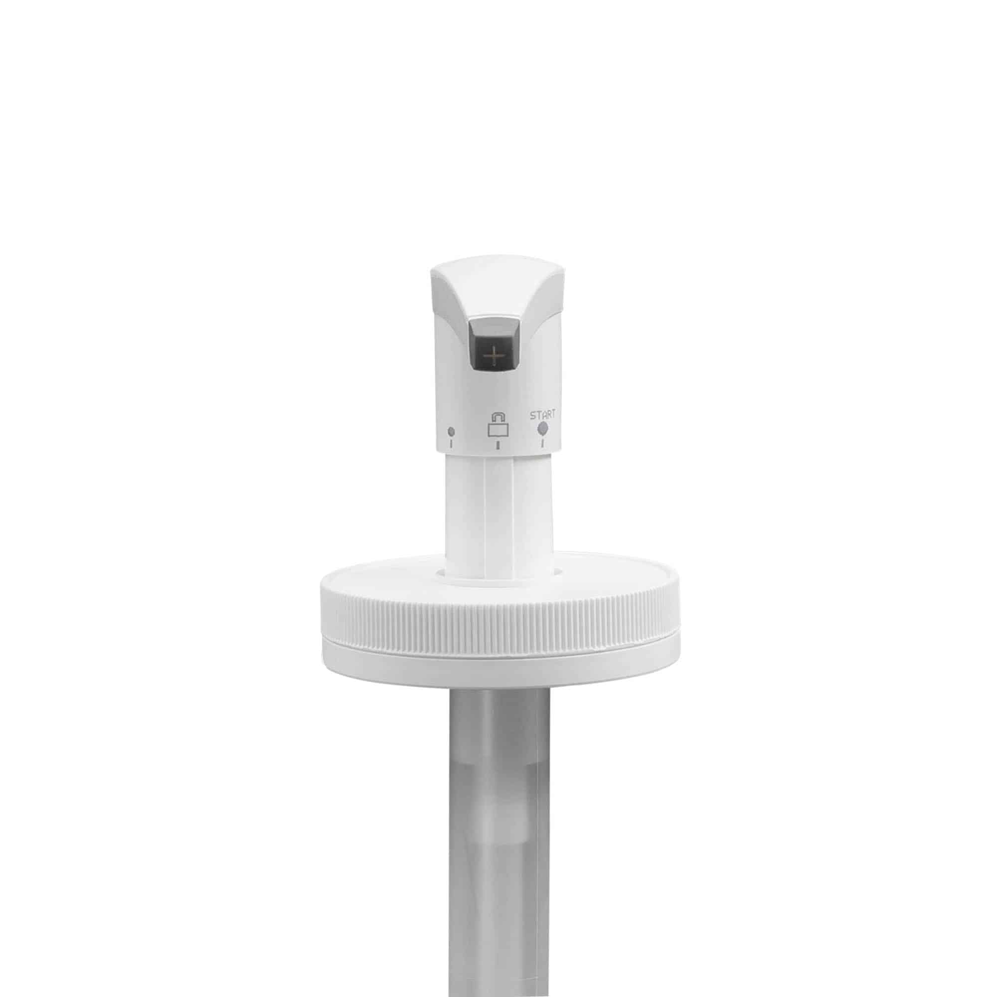 Dispenserpomp voor 655 ml 'Securibox', PE-kunststof, wit, voor monding: schroefsluiting Dispenserpomp voor 655 ml 'Securibox', PE-kunststof, wit, voor monding: schroefsluiting