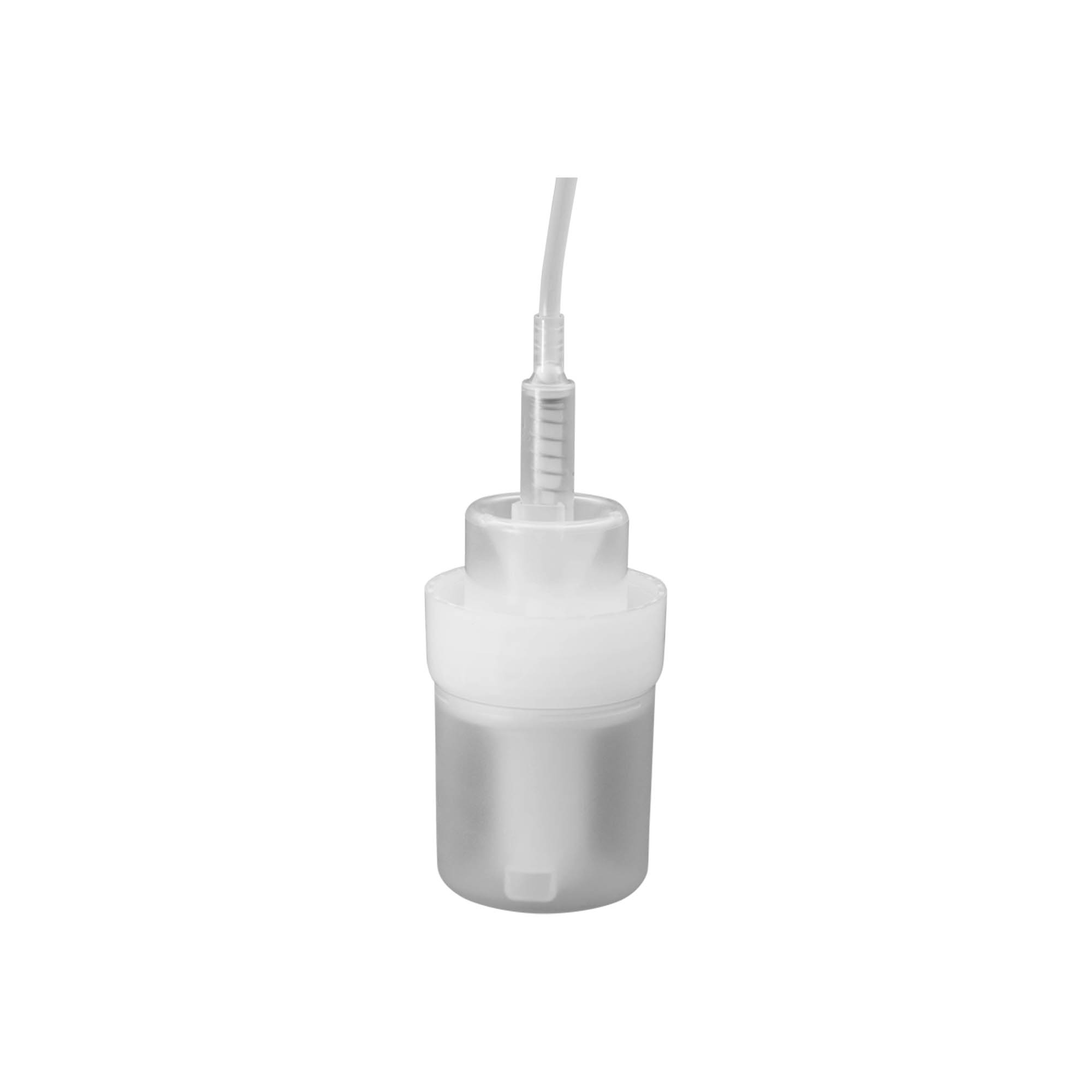 Dispenser 100 ml 'Foamer', PP-kunststof, wit, voor opening: schroefdop