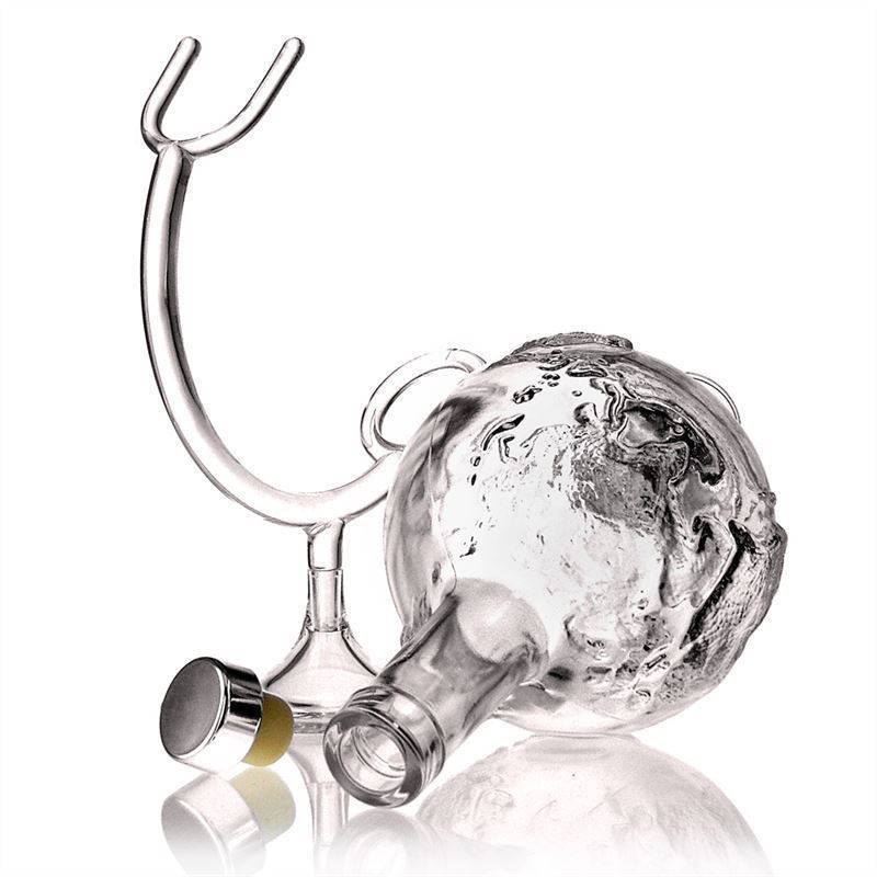 500 ml glazen fles 'Globus', opening: kurk 500 ml glazen fles 'Globus', opening: kurk