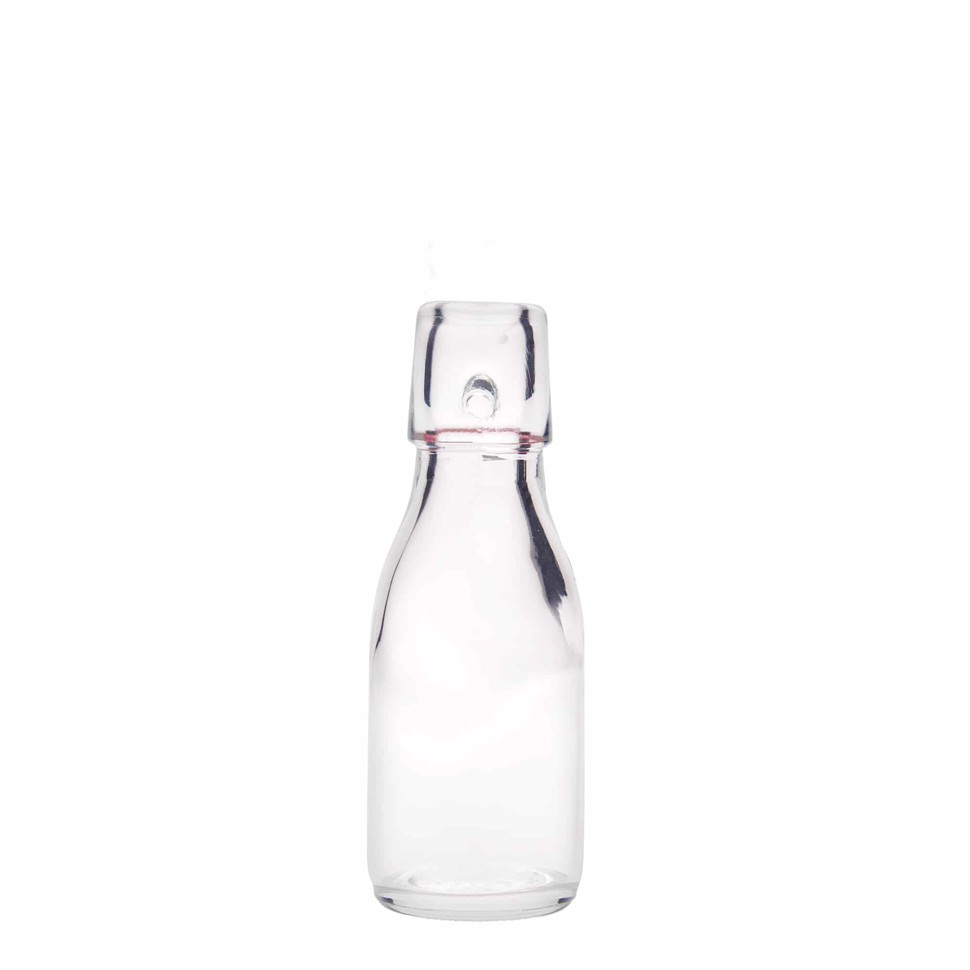 Glazen fles 'Paul', 100 ml, monding: beugelsluiting Glazen fles 'Paul', 100 ml, monding: beugelsluiting