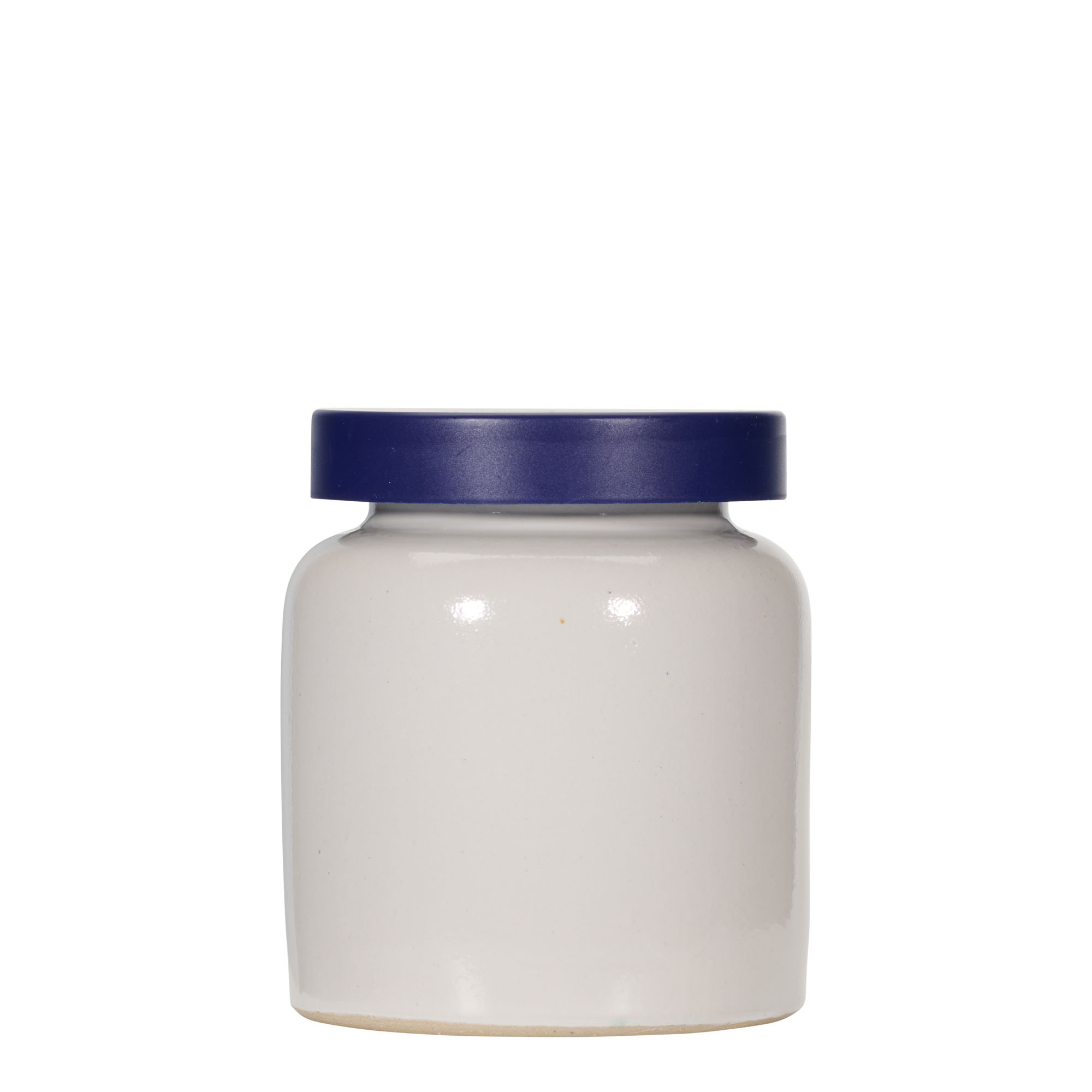 270 ml steengoedpot, keramiek, wit, opening: opzetdeksel 270 ml steengoedpot, keramiek, wit, opening: opzetdeksel