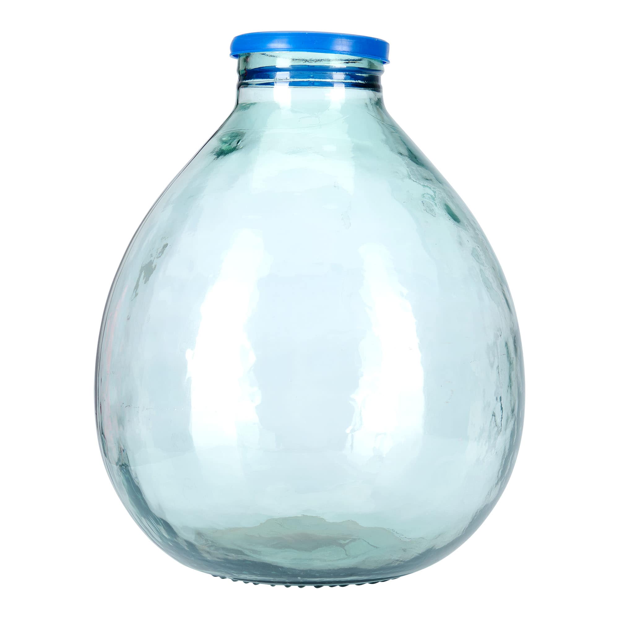 34 l Ballonfles brede hals, glas, opening: opzetdeksel