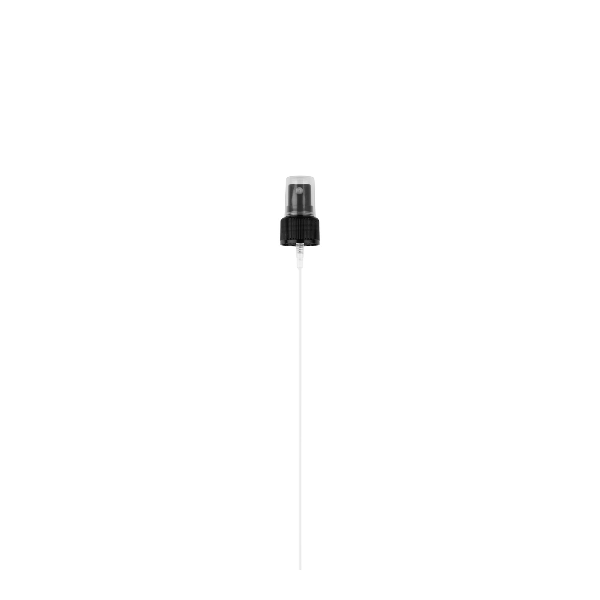 Schroefdop sprayvernevelaar, PP-kunststof, zwart, voor opening: 24/410 Schroefdop sprayvernevelaar, PP-kunststof, zwart, voor opening: 24/410