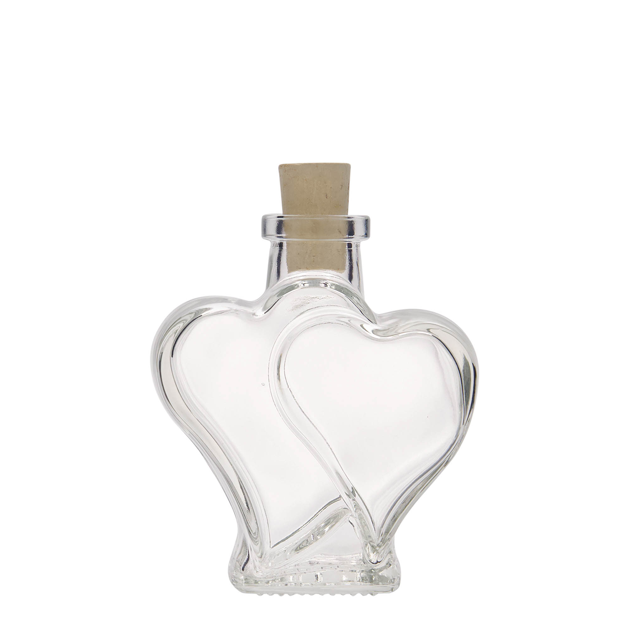 200 ml glazen fles 'Doppelherz', opening: kurk