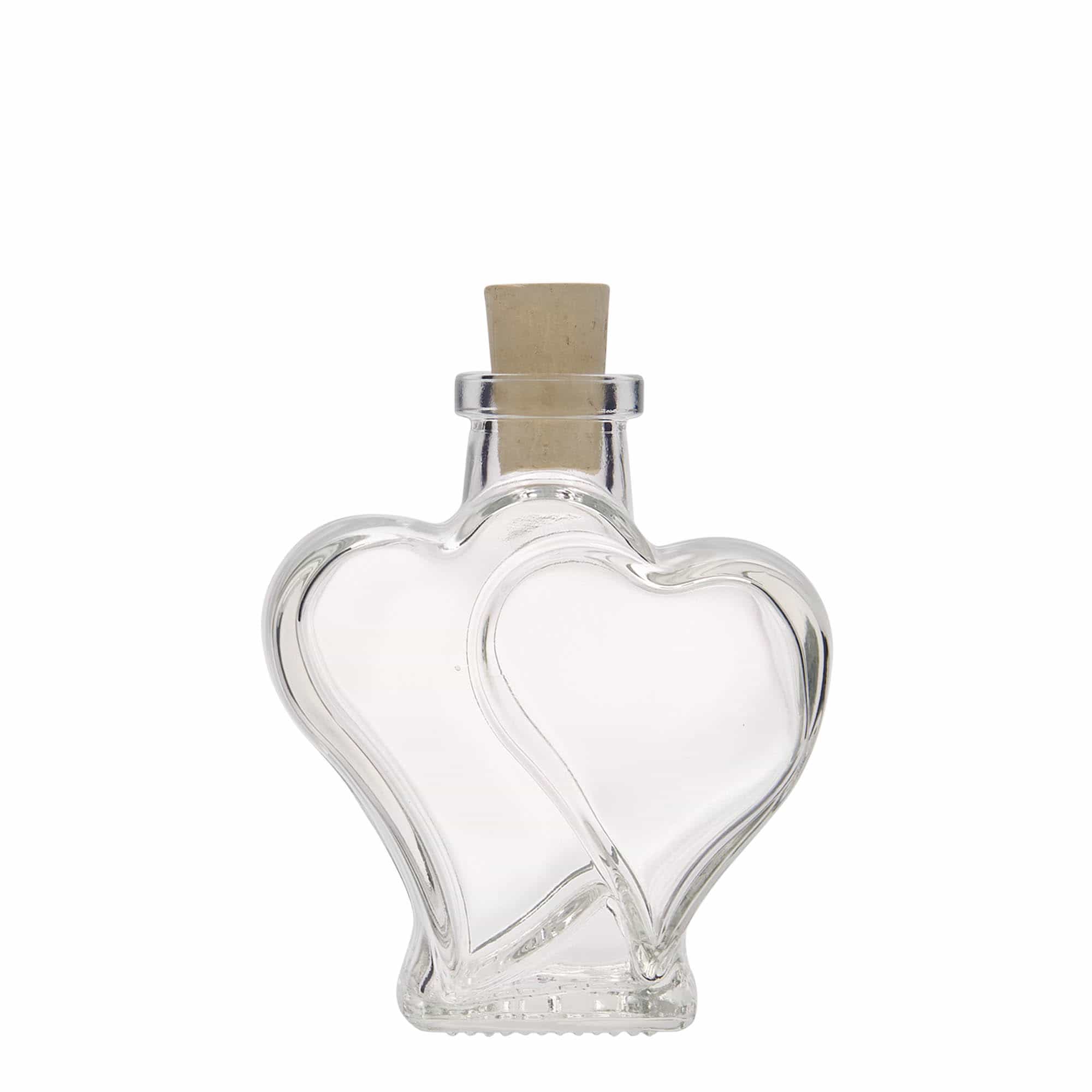 200 ml glazen fles 'Doppelherz', opening: kurk