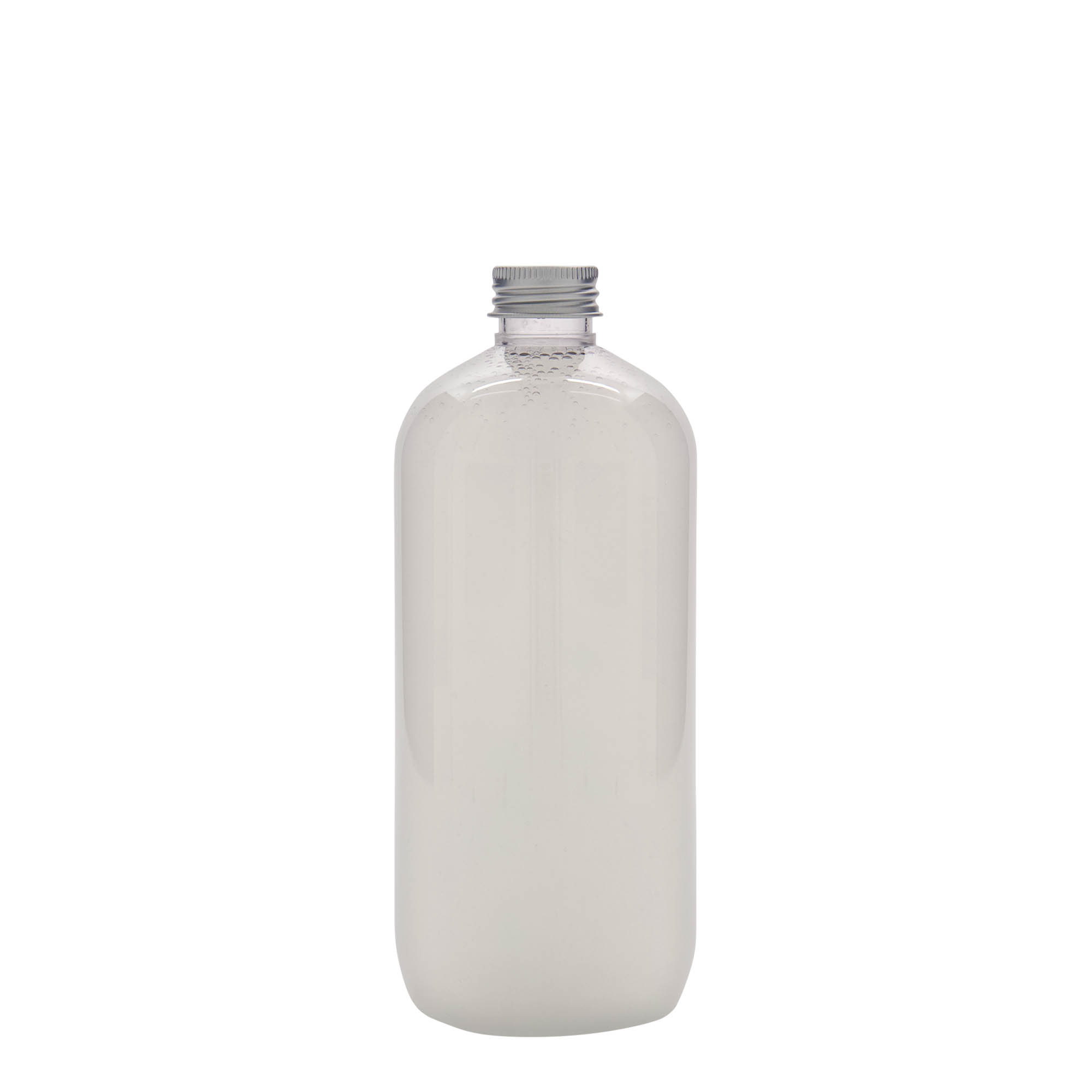 500 ml PET-fles 'Boston', kunststof, hals: 24/410 500 ml PET-fles 'Boston', kunststof, hals: 24/410