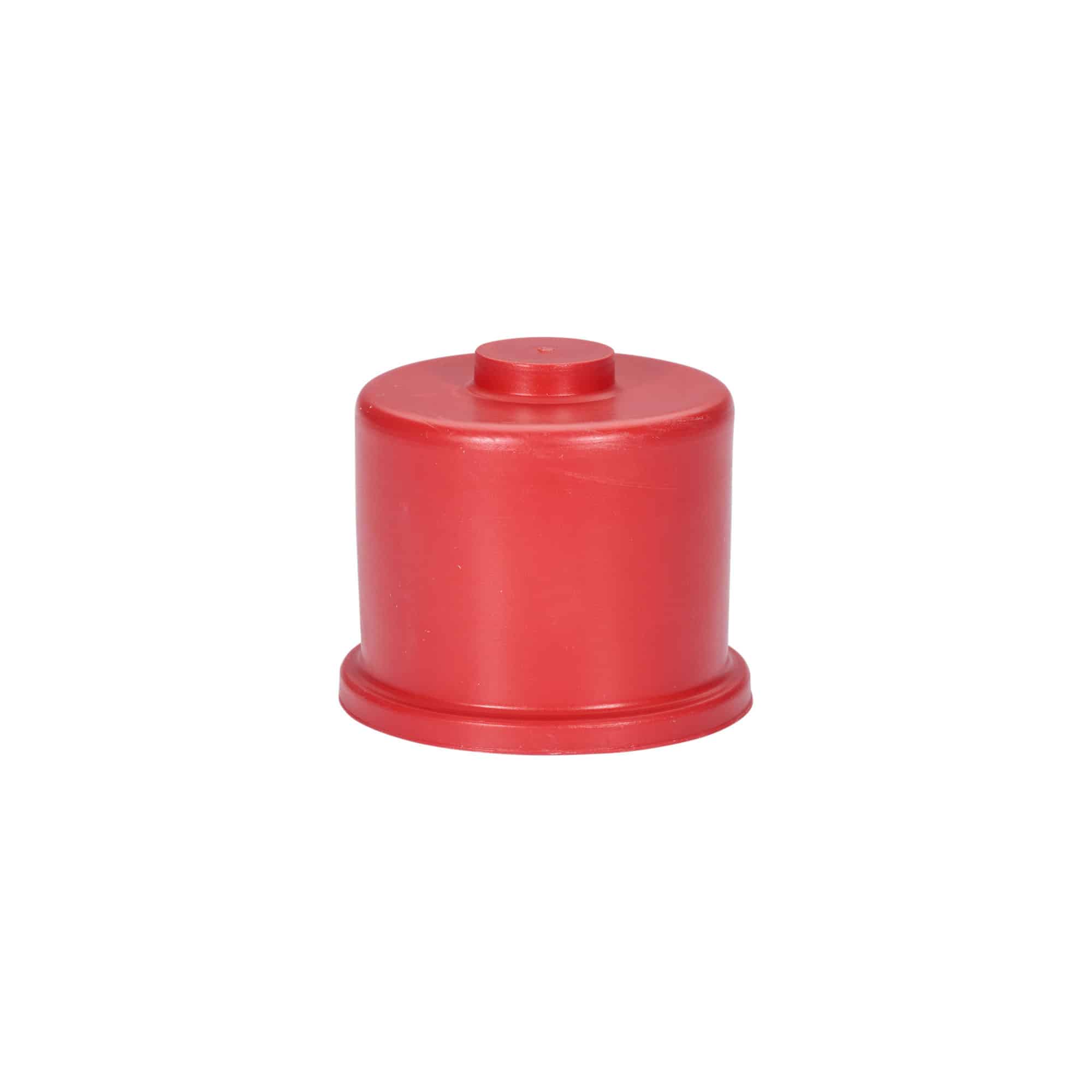 Mostkap type 5, rubber, rood