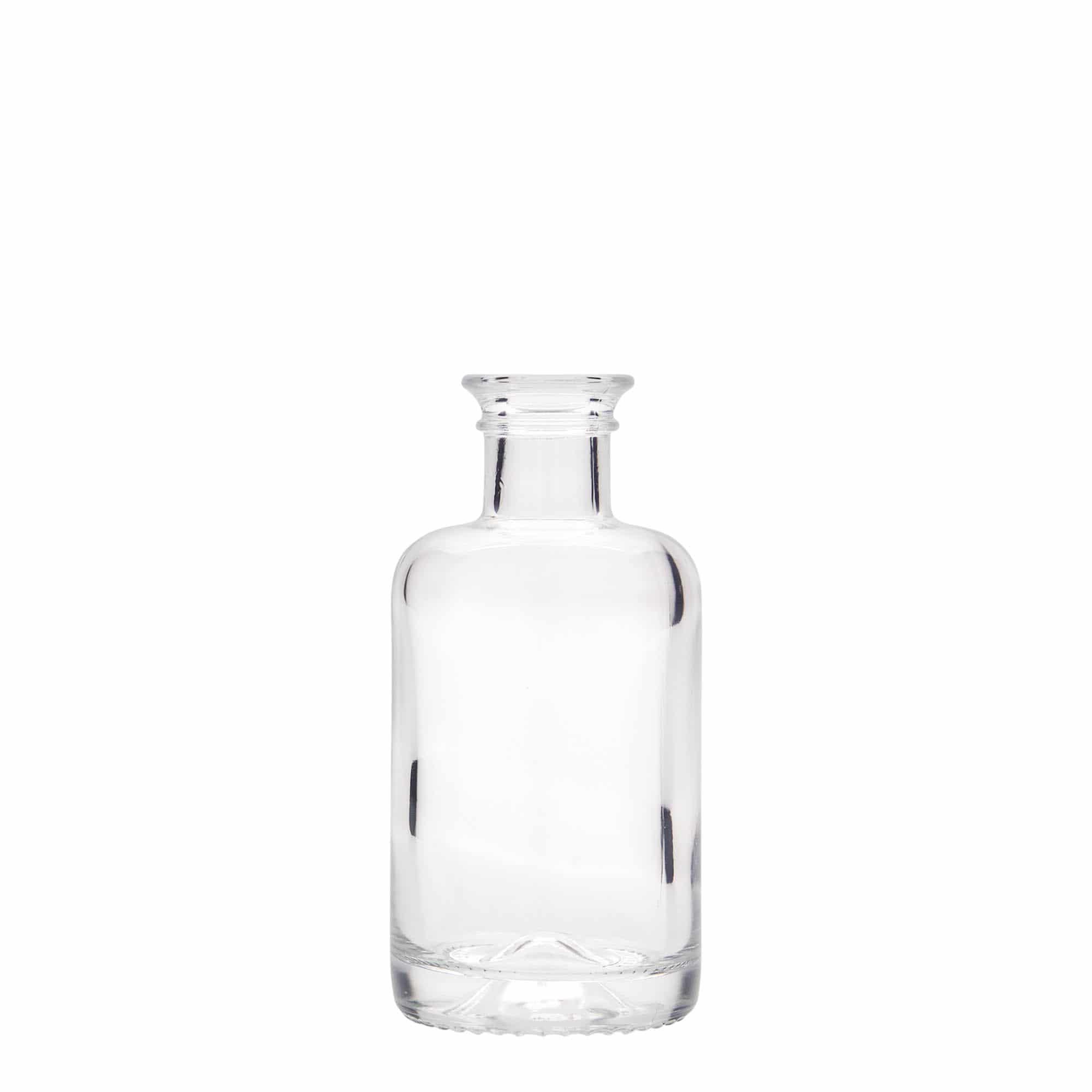 100 ml glazen apothekersfles, opening: kurk