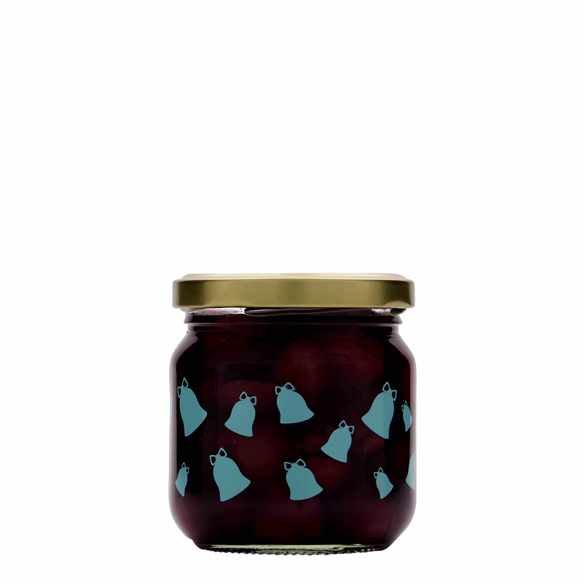 212 ml Rondglas, Motief: Kling, Belletje, Opening: Twist-Off (TO 66)