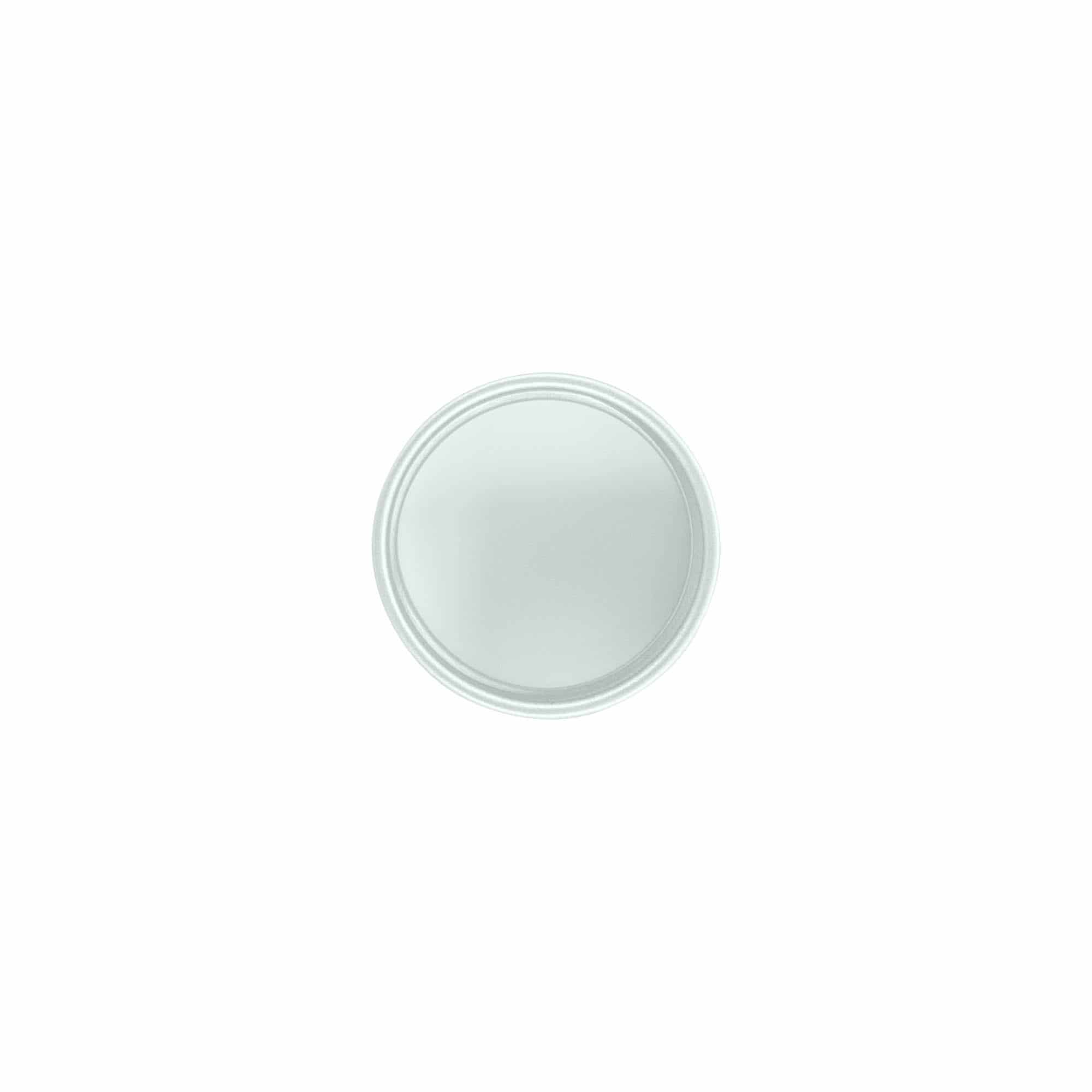 Schroefdop, metaal, zilver, voor mondstuk: 24/410