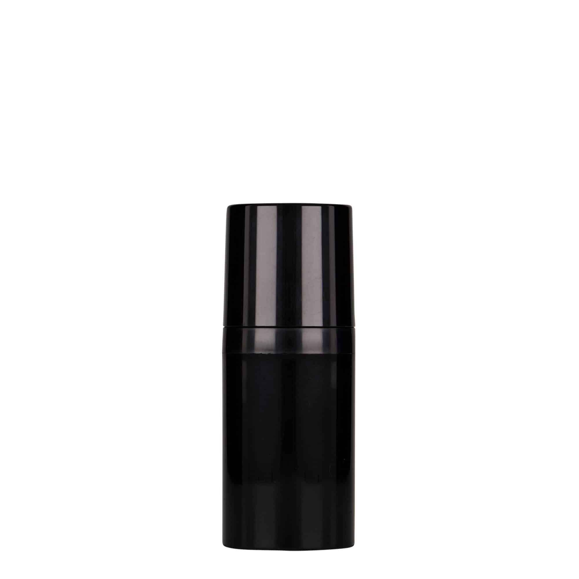 Airless Dispenser 'Mezzo', 30 ml, PP-kunststof, zwart