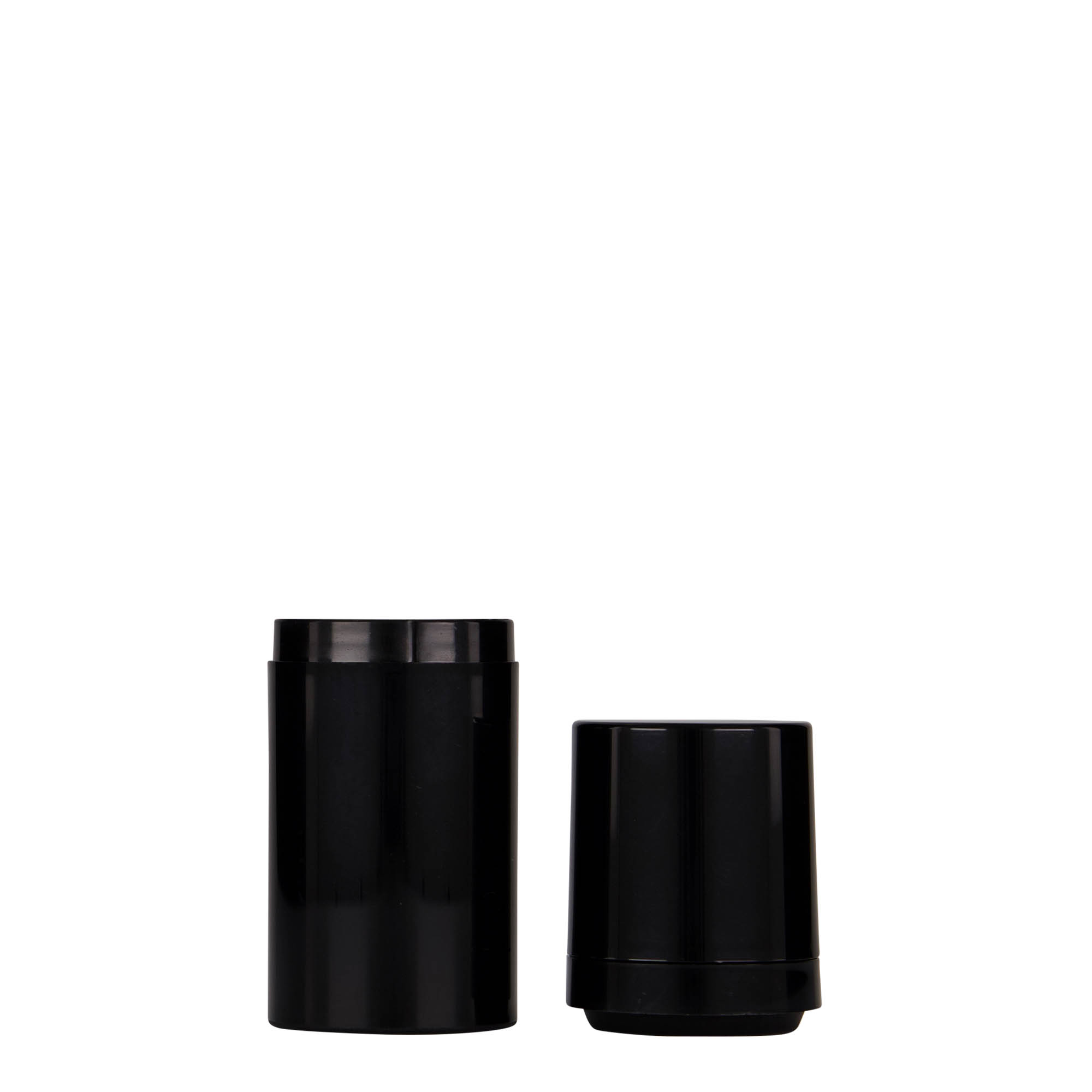30 ml Airless Dispenser 'Mezzo', PP-kunststof, zwart