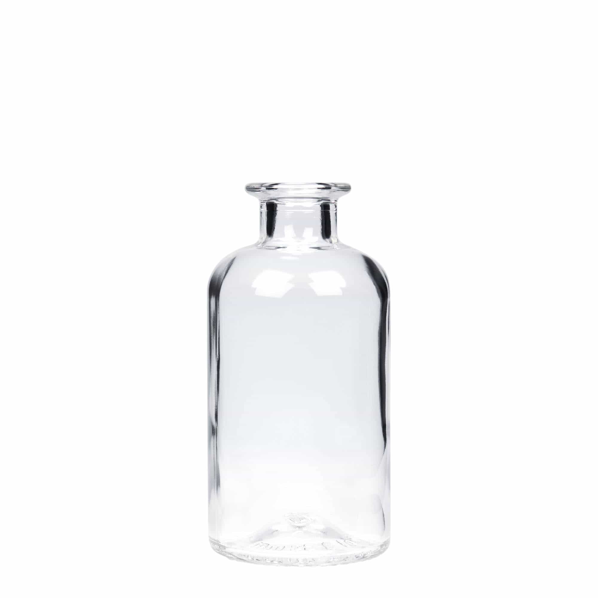 Glazen fles Apotheker, 250 ml, monding: kurk Glazen fles Apotheker, 250 ml, monding: kurk