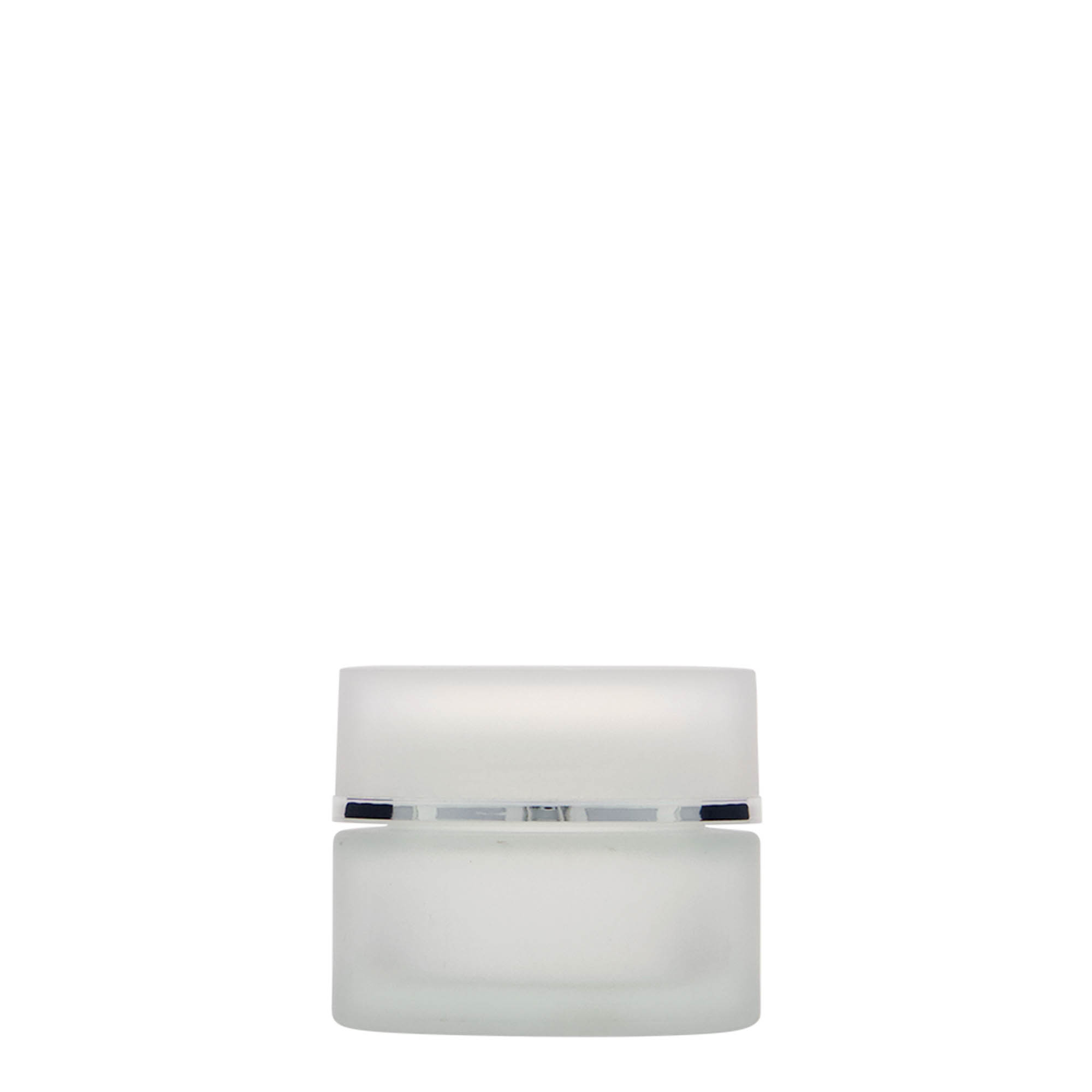 30 ml potje 'Platin Edition', glas, mat, opening: schroefdop