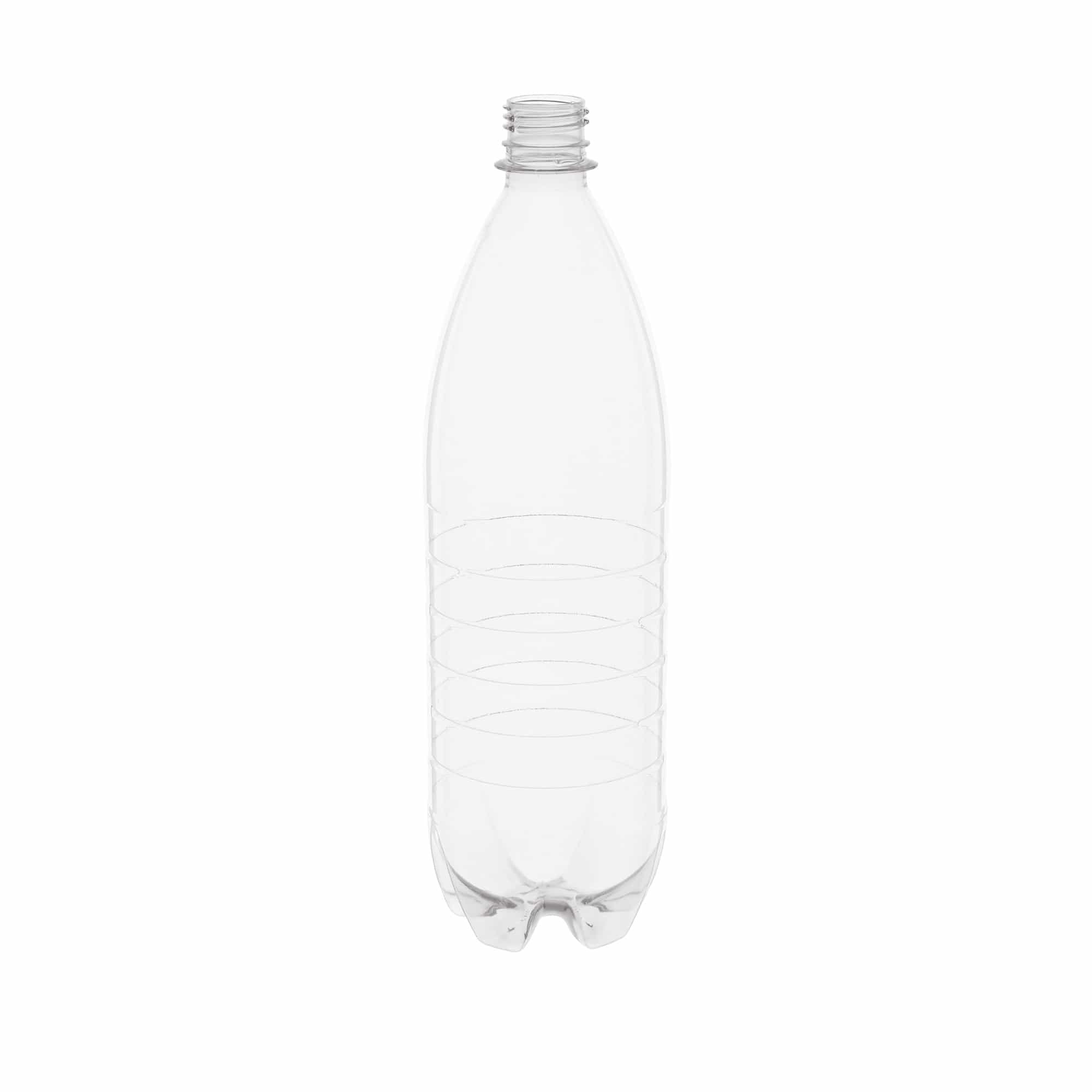 1000 ml PET-fles universeel, kunststof, hals: PCO28 1000 ml PET-fles universeel, kunststof, hals: PCO28
