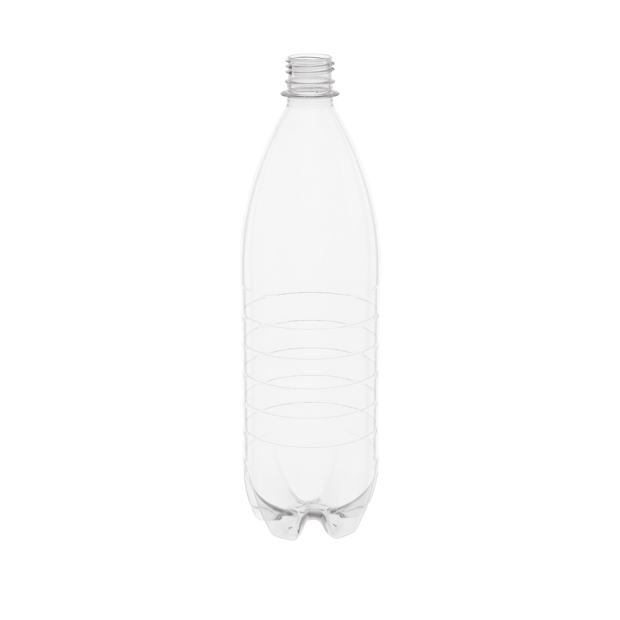 1000 ml PET-fles universeel, kunststof, hals: PCO28 1000 ml PET-fles universeel, kunststof, hals: PCO28