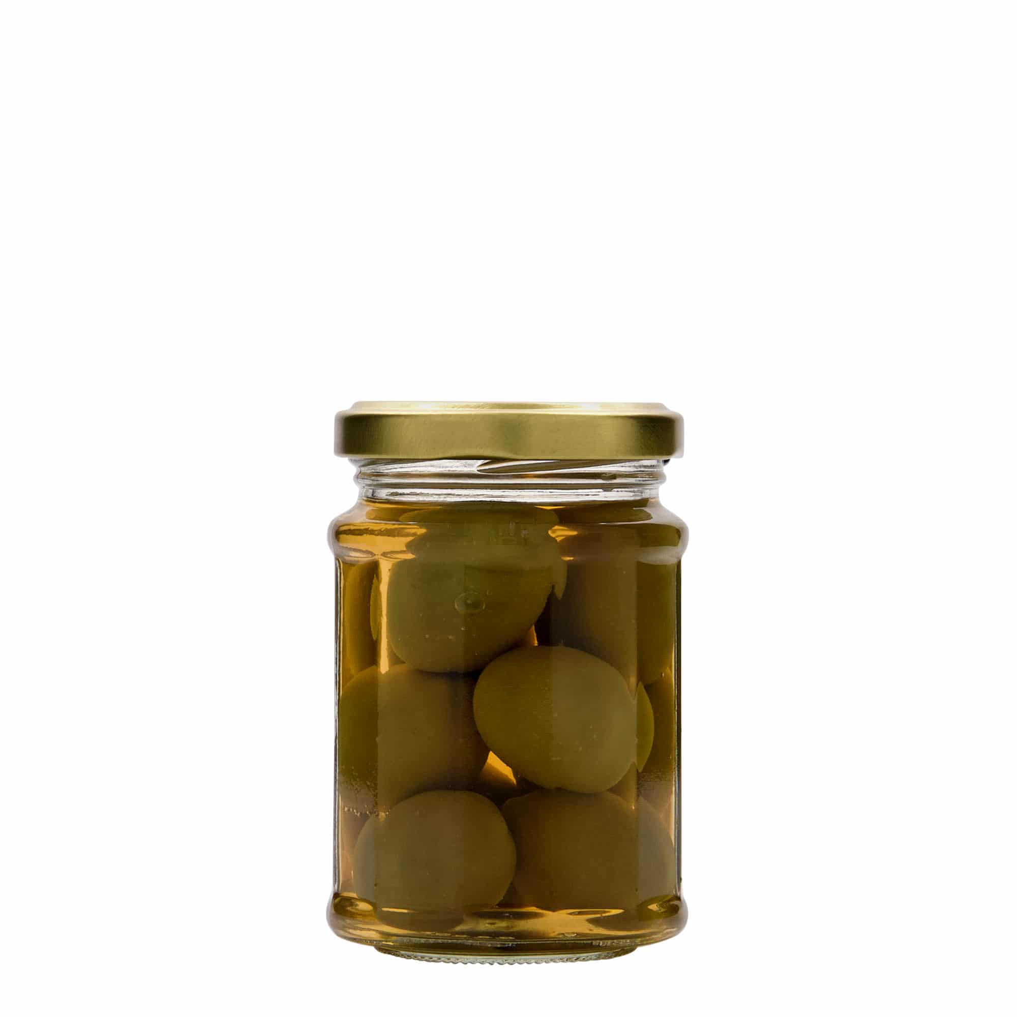 192 ml zeskantglas, twaalfhoekig, opening: Twist-Off (TO 58)