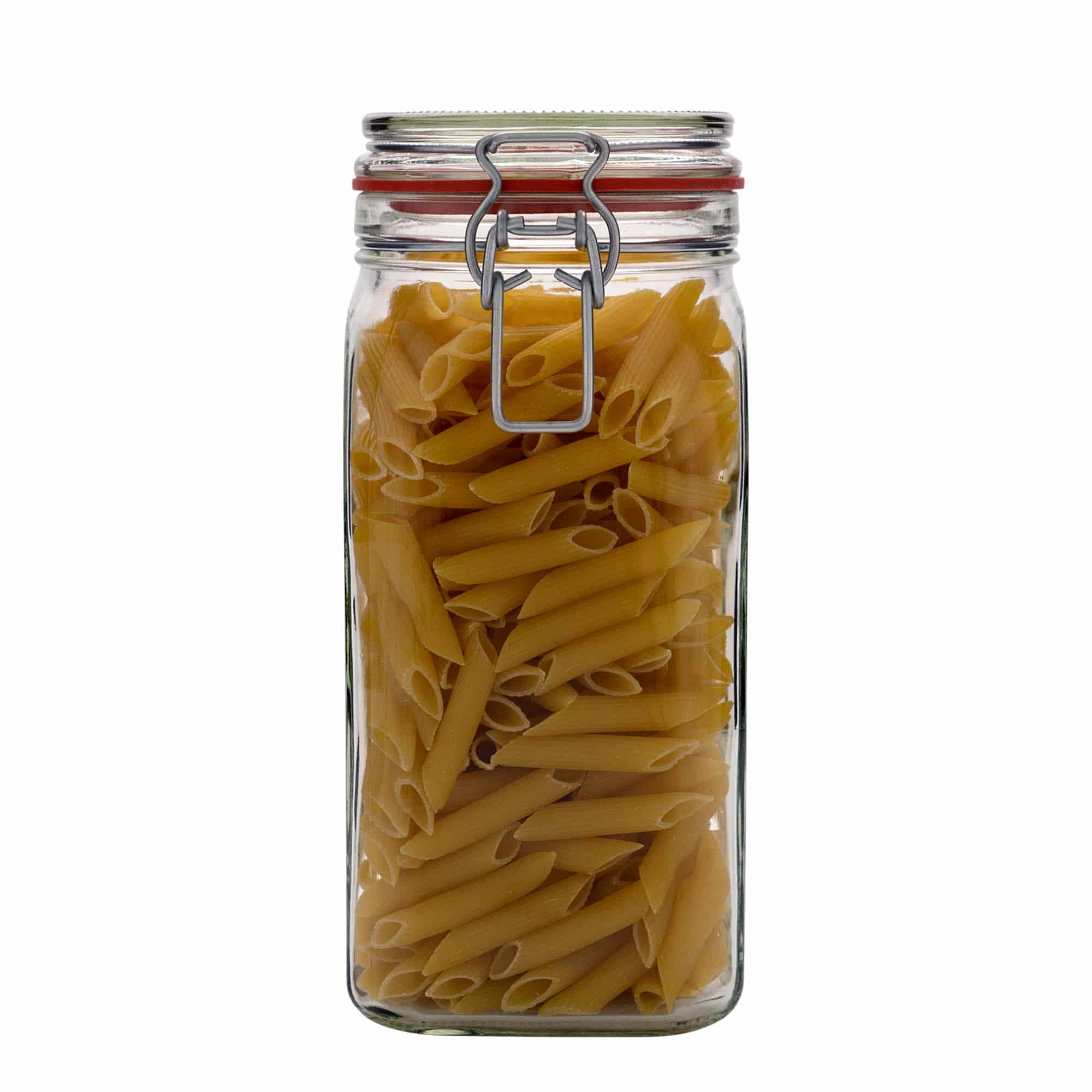 1.540 ml beugelfles, vierkant, opening: beugelsluiting