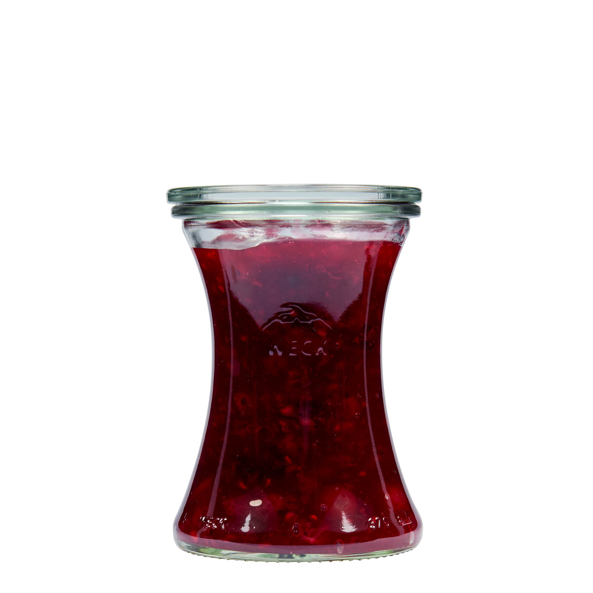 370 ml WECK-delicatessenglas, opening: ronde rand