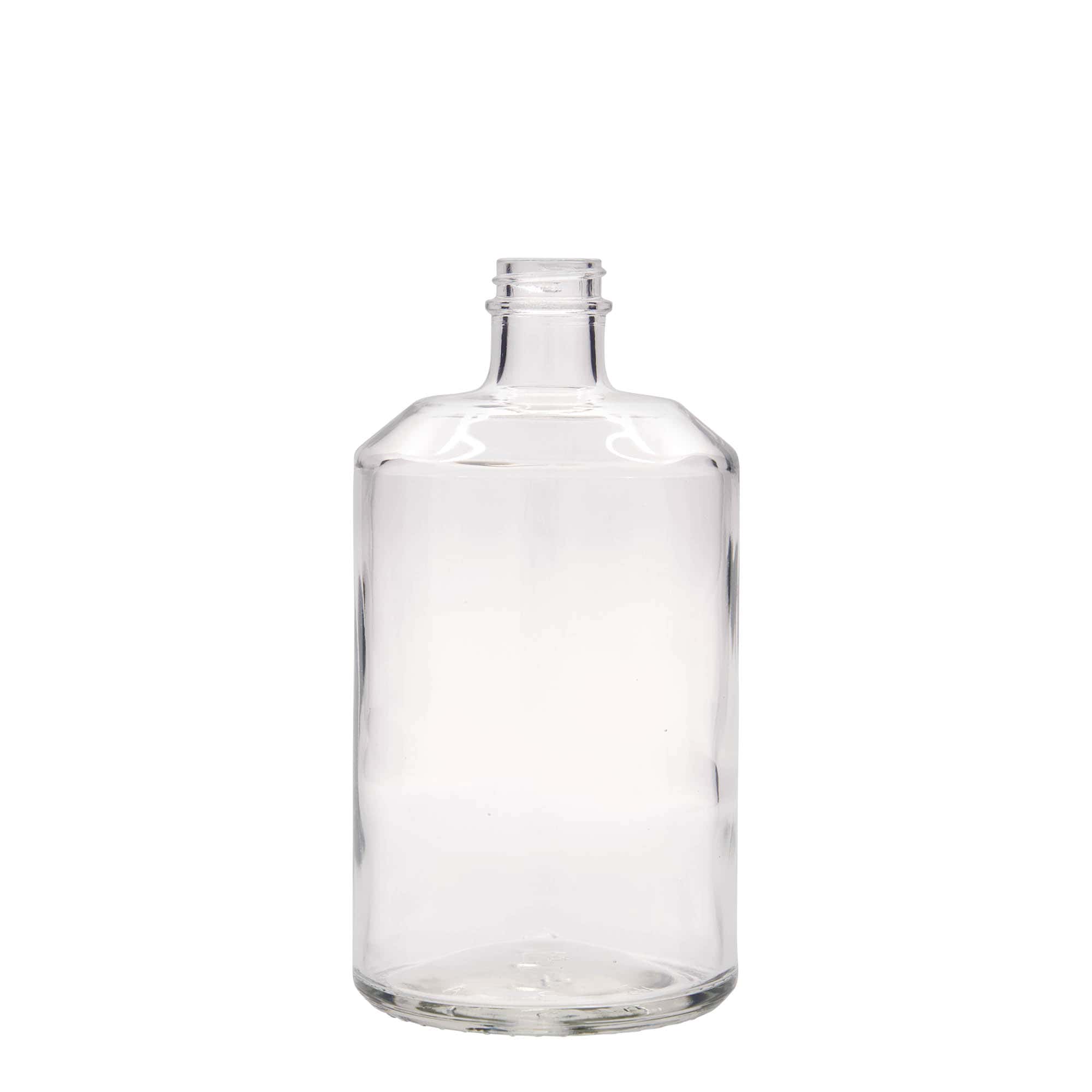 Glazen fles 'Hella', 700 ml, monding: GPI 28 Glazen fles 'Hella', 700 ml, monding: GPI 28