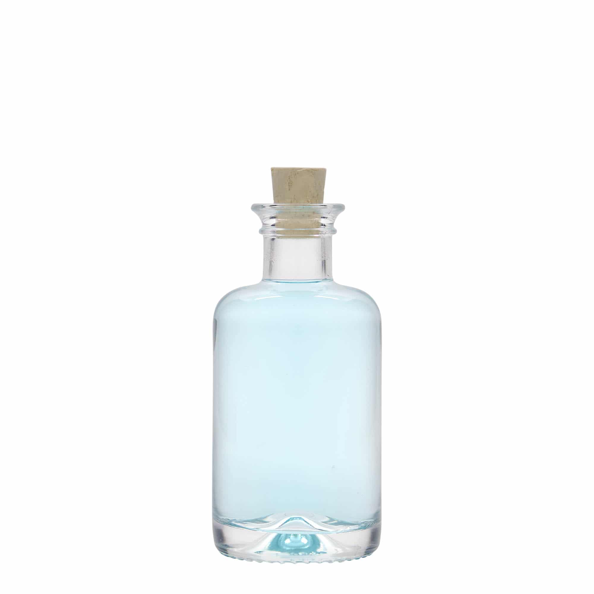 100 ml glazen apothekersfles, opening: kurk