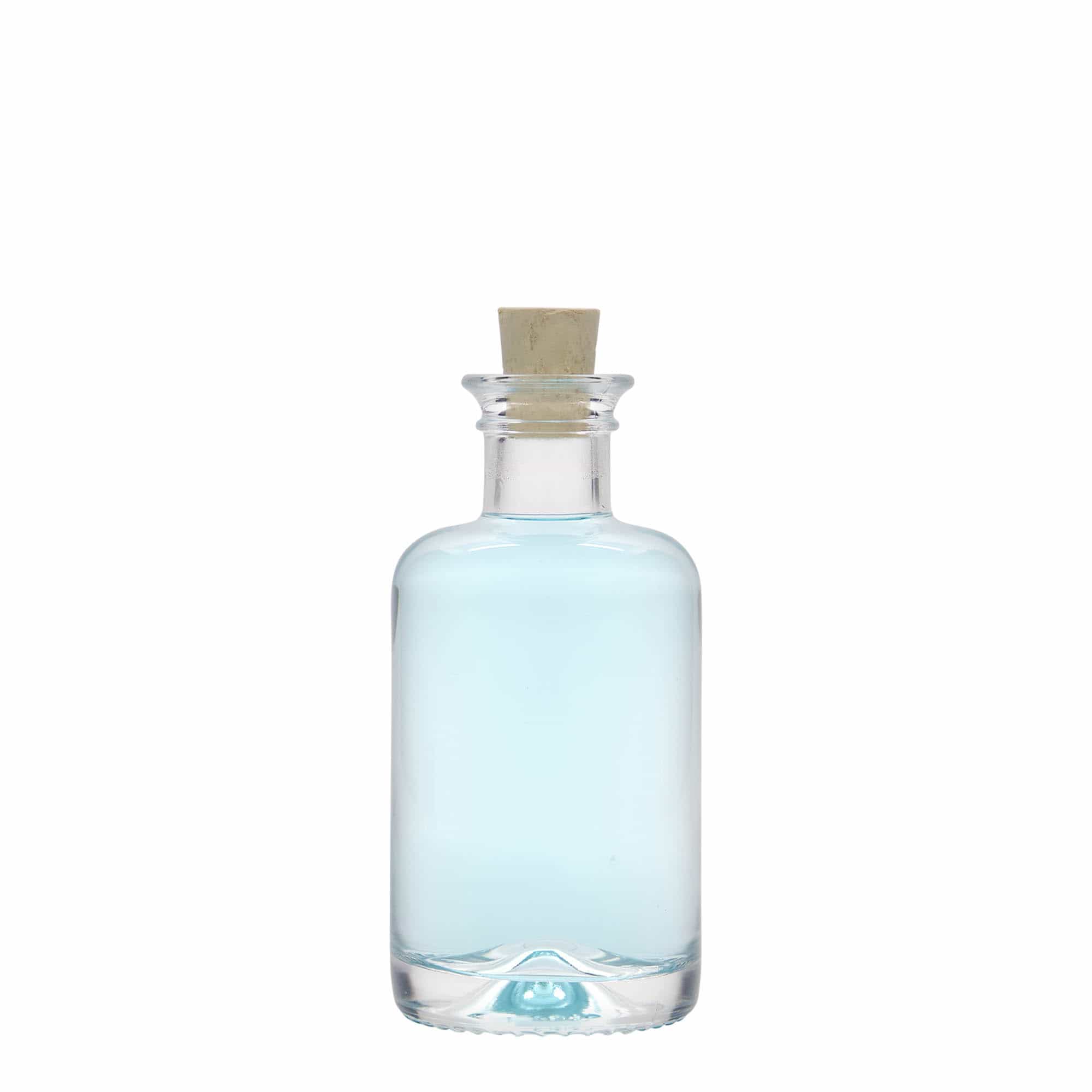 100 ml glazen apothekersfles, opening: kurk