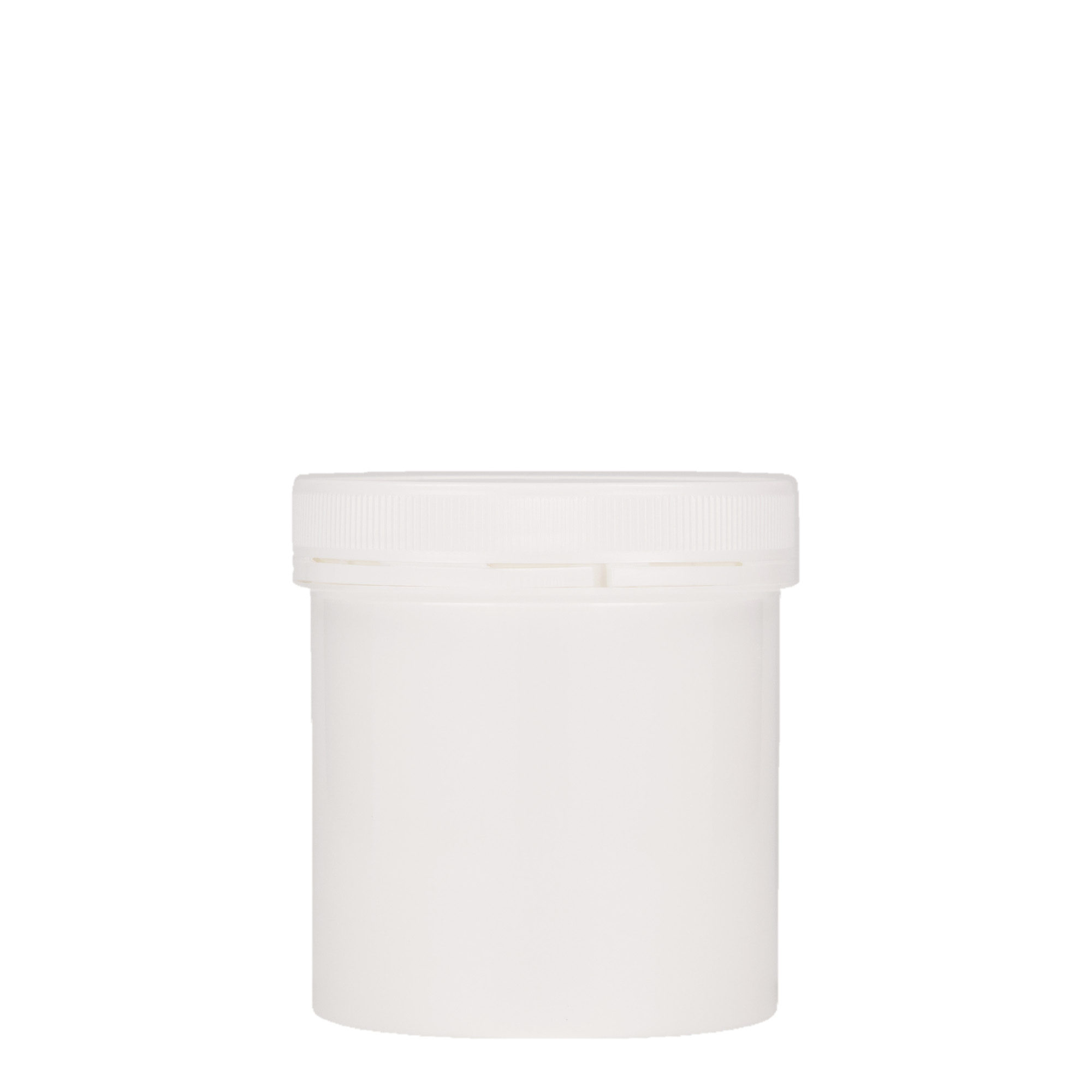 Plastic pot 'Securilock', 250 ml, PP, wit, monding: schroefsluiting