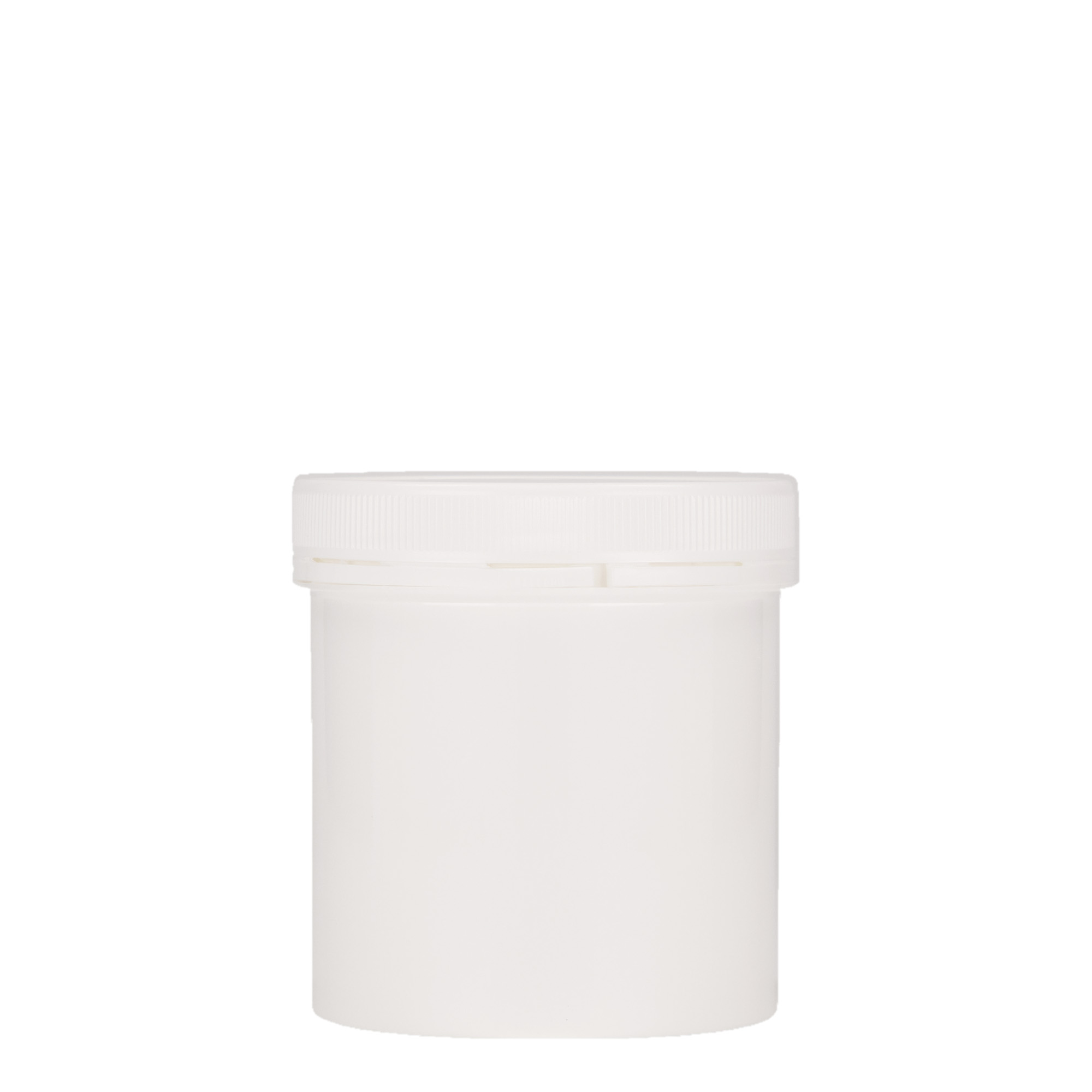 250 ml kunststoffles 'Securilock', PP, wit, opening: schroefdop