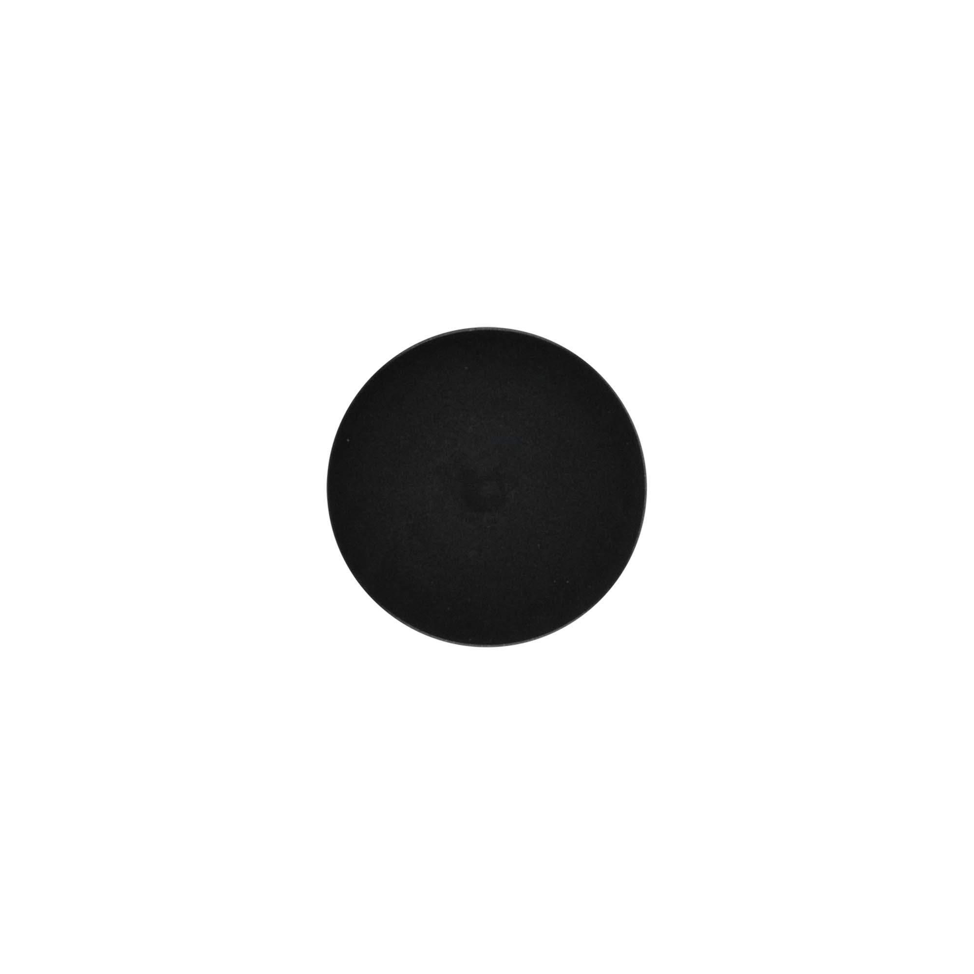 Schroefdop voor 30 ml 'Antonella', PP-kunststof, zwart Schroefdop voor 30 ml 'Antonella', PP-kunststof, zwart