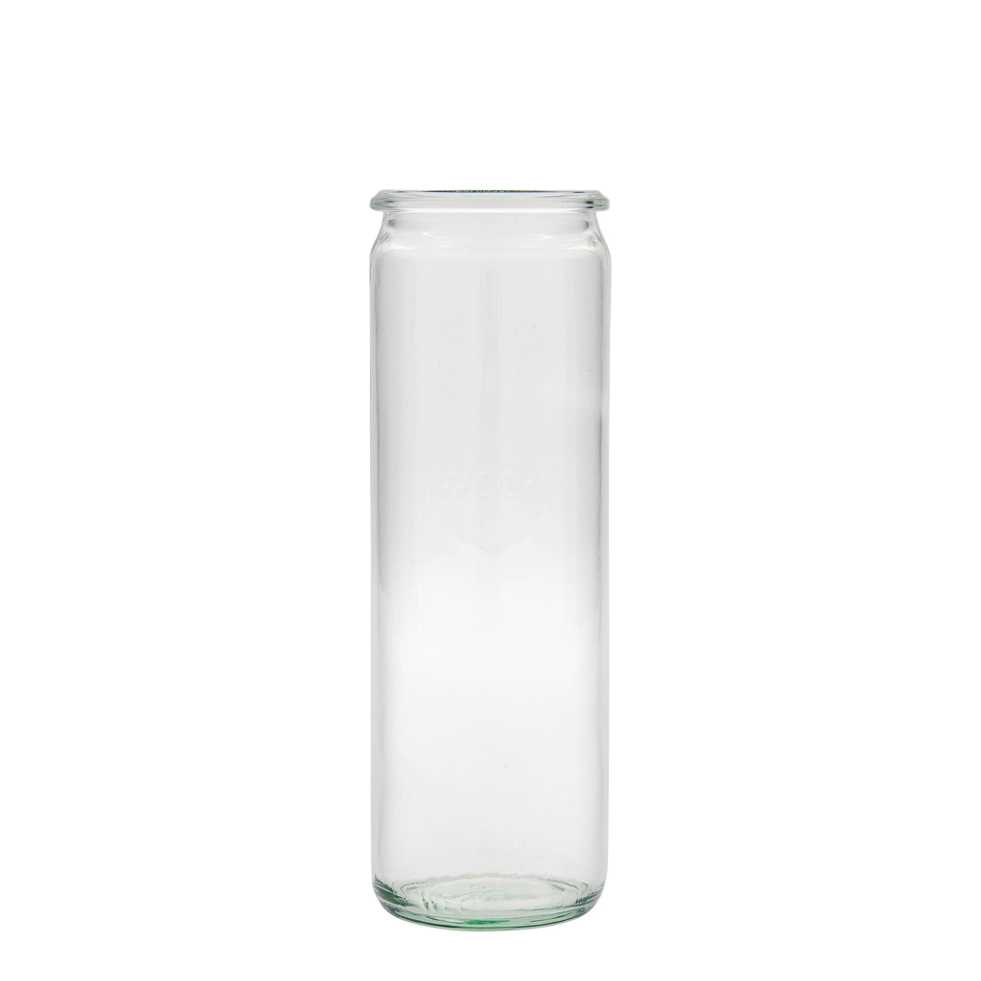 600 ml WECK-cilinderglas, opening: ronde rand